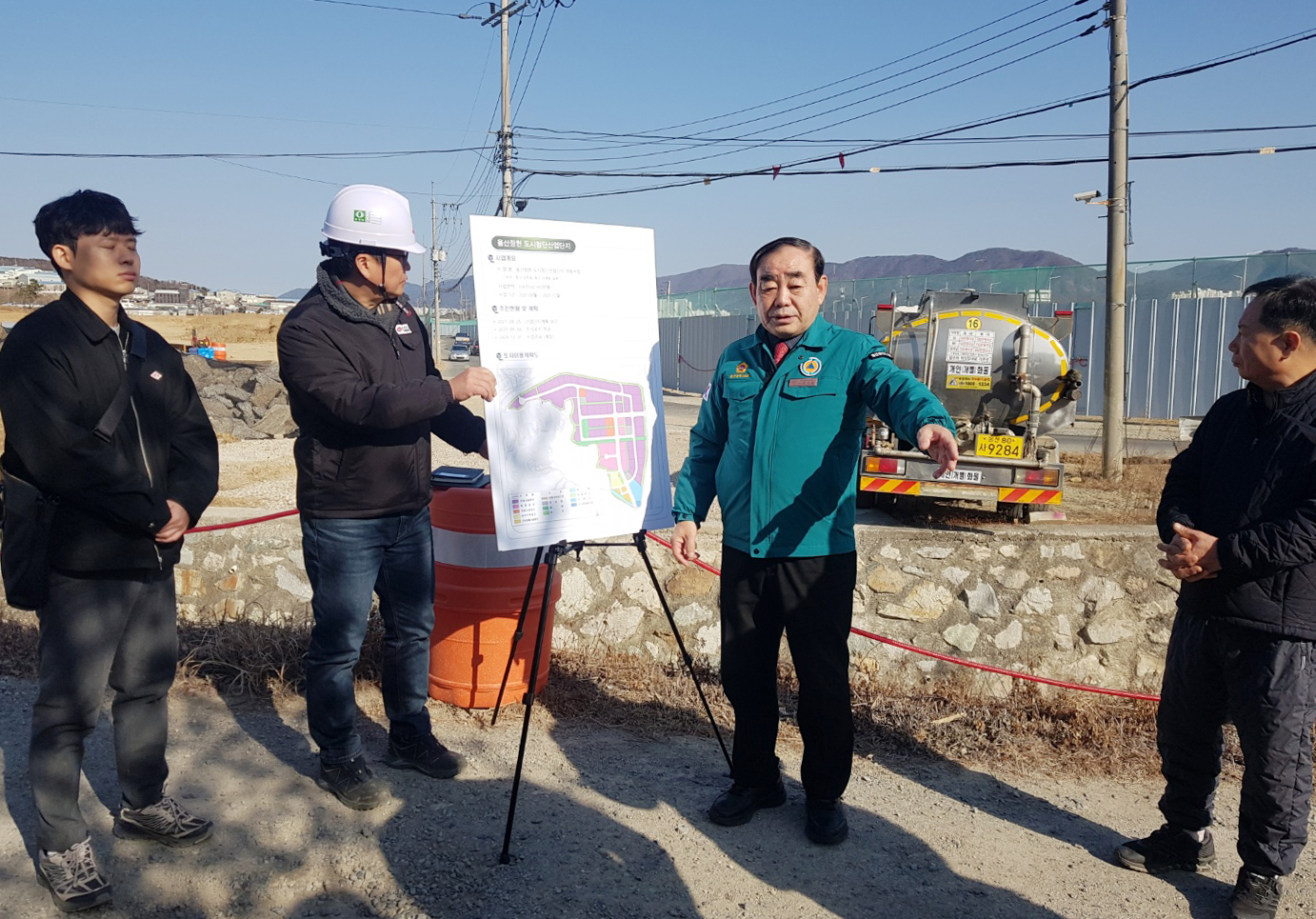 김기환 의원, 장현 도시첨단산업단지 조성 추진 현장 간담회2