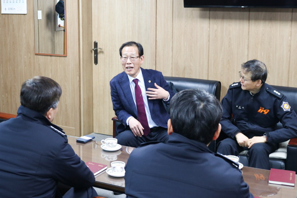 강대길 의원, 동부소방서 소방안전 현장 방문2