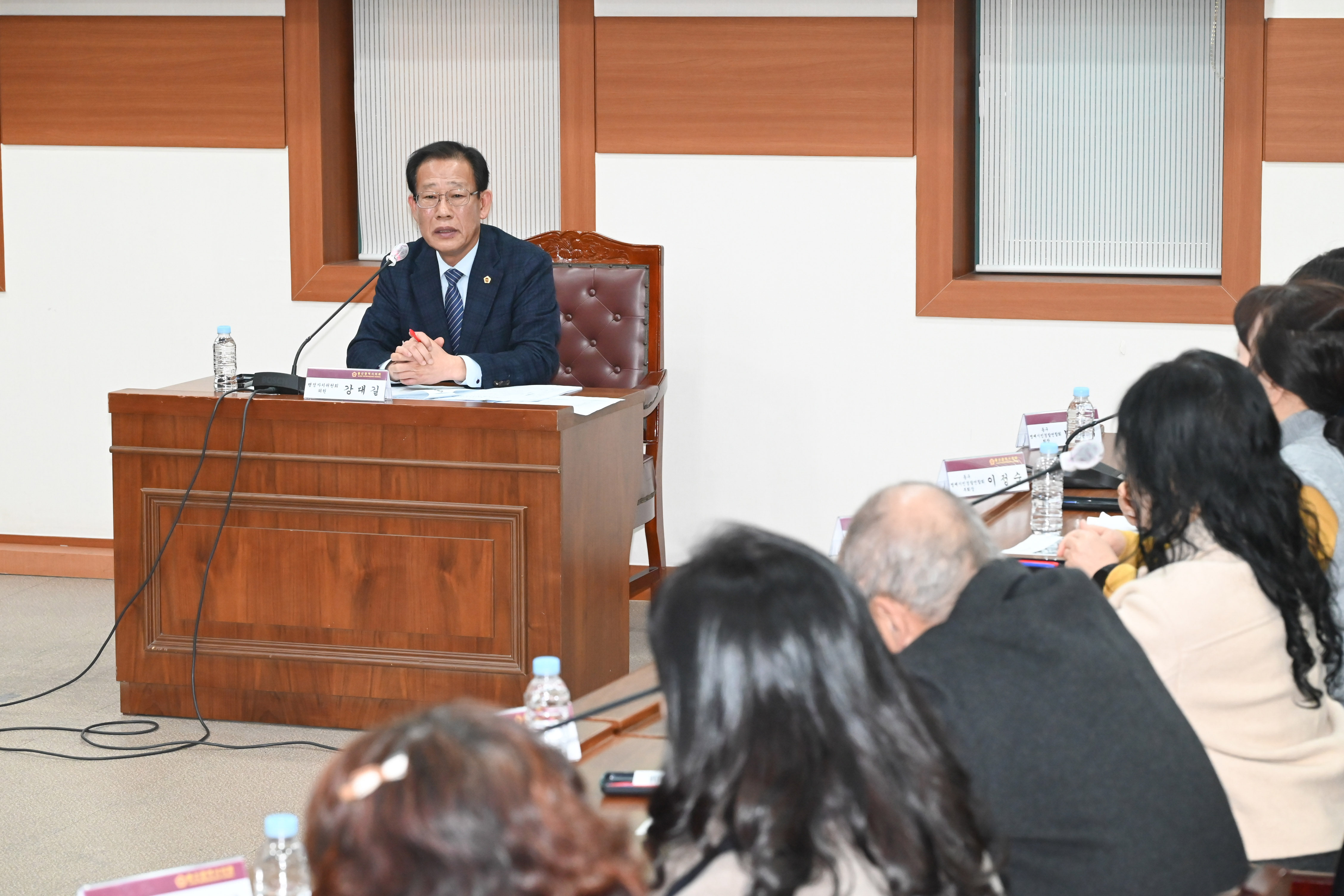 강대길 의원, 울산광역시 시민경찰단체 의견 청취 간담회7