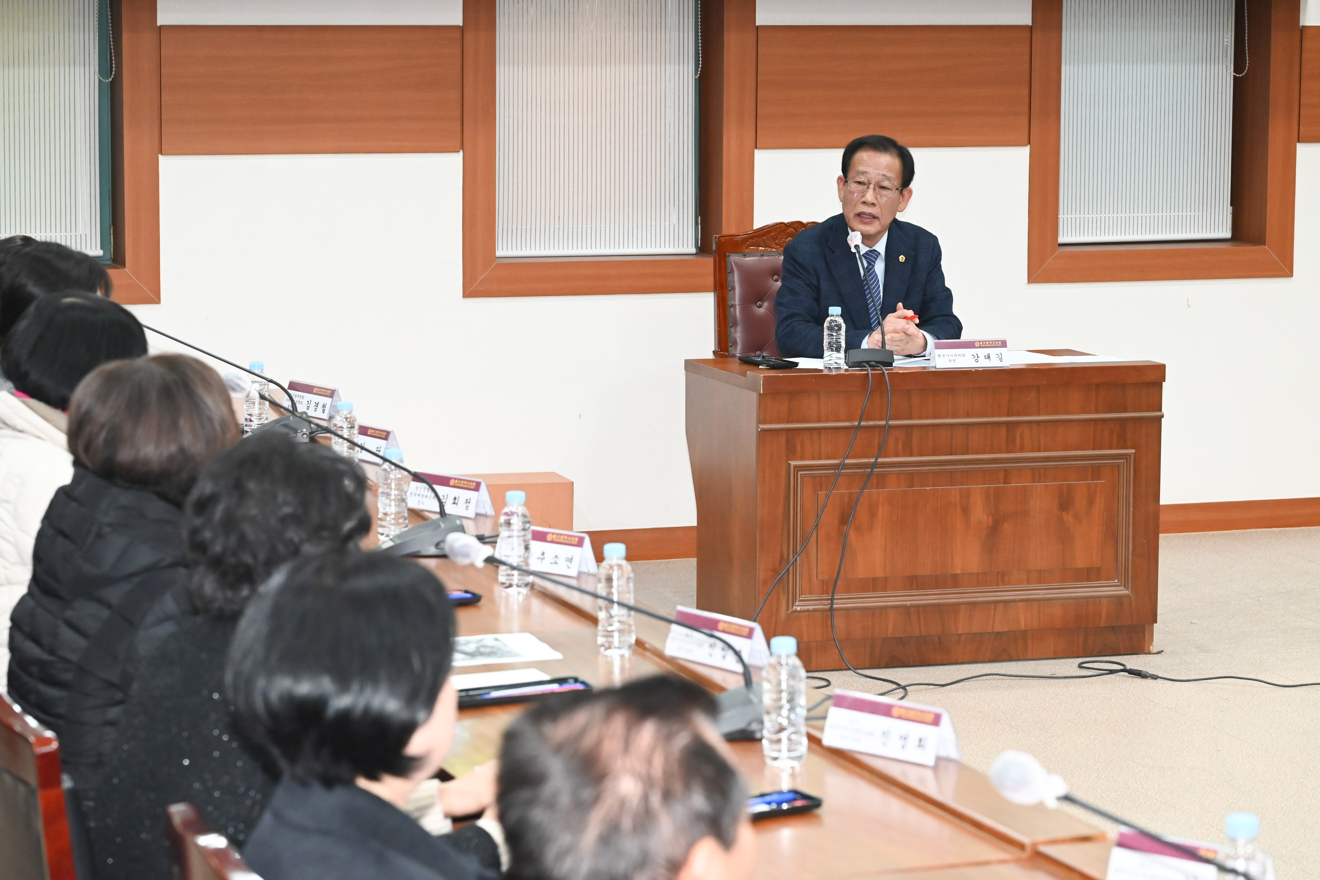 강대길 의원, 울산광역시 시민경찰단체 의견 청취 간담회8