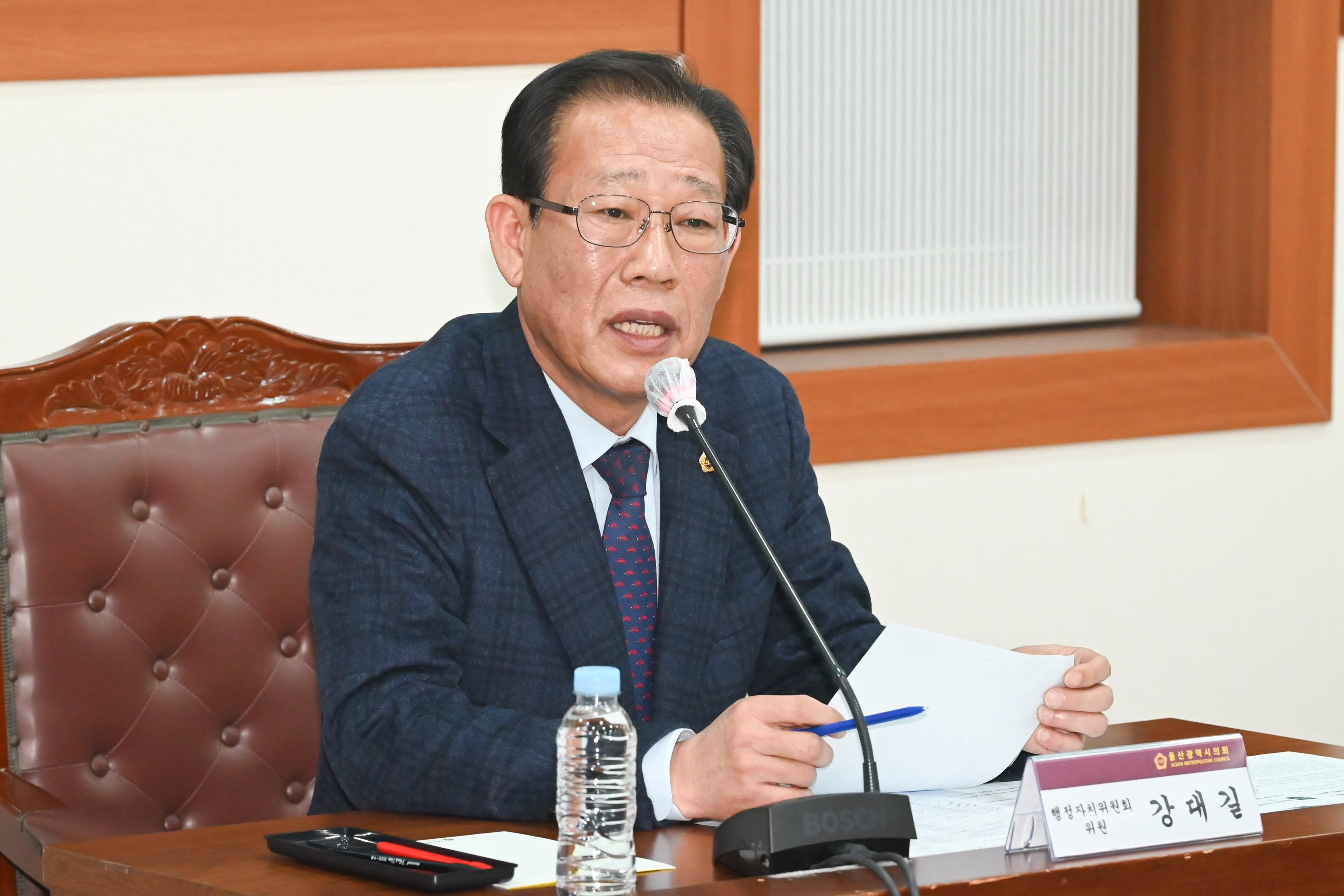 강대길 의원, 동구 남목권역 119안전센터 조속 설치 간담회9