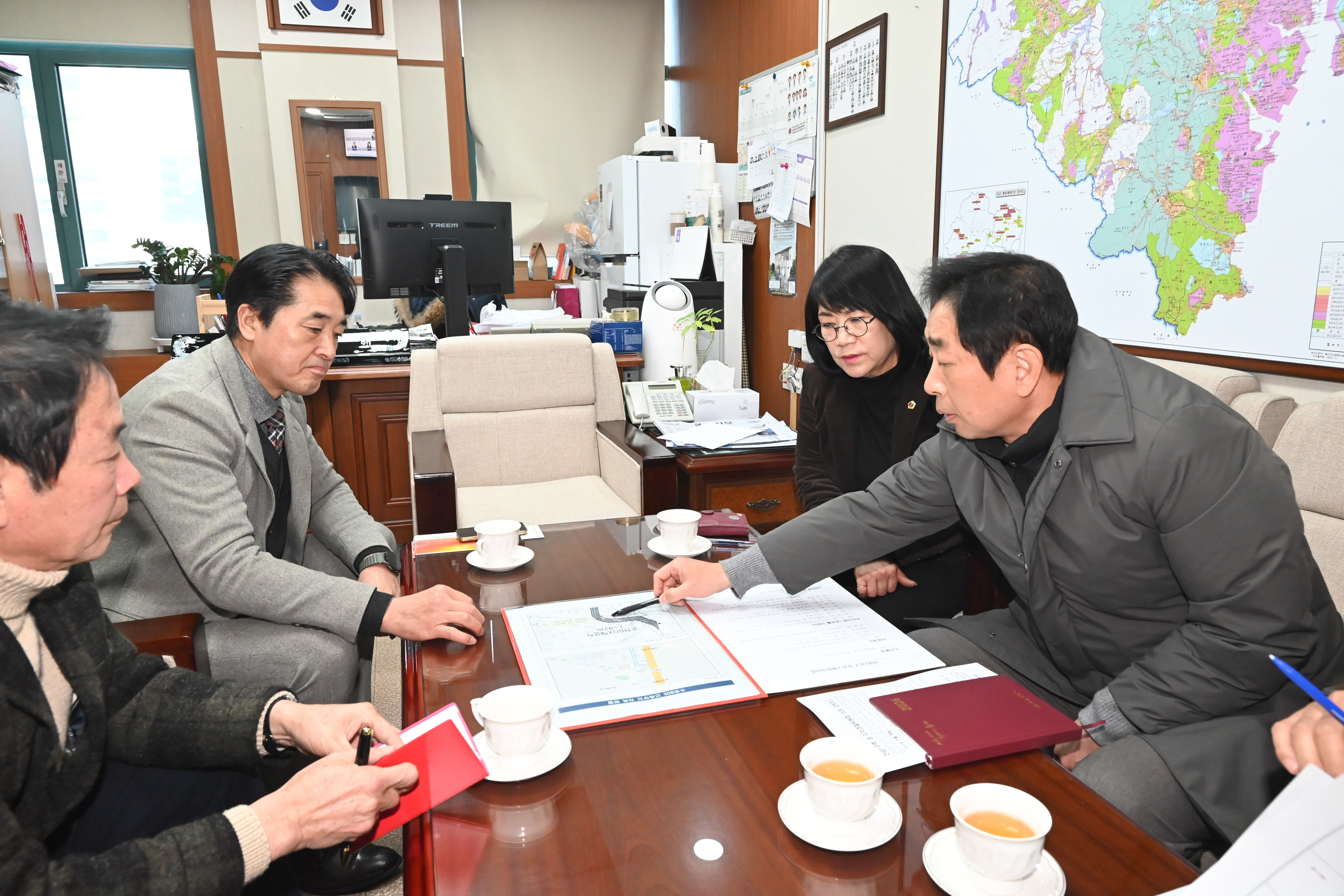이영해 의원, 선암1지구 토지구획정리사업 조속한 준공 방안 논의3