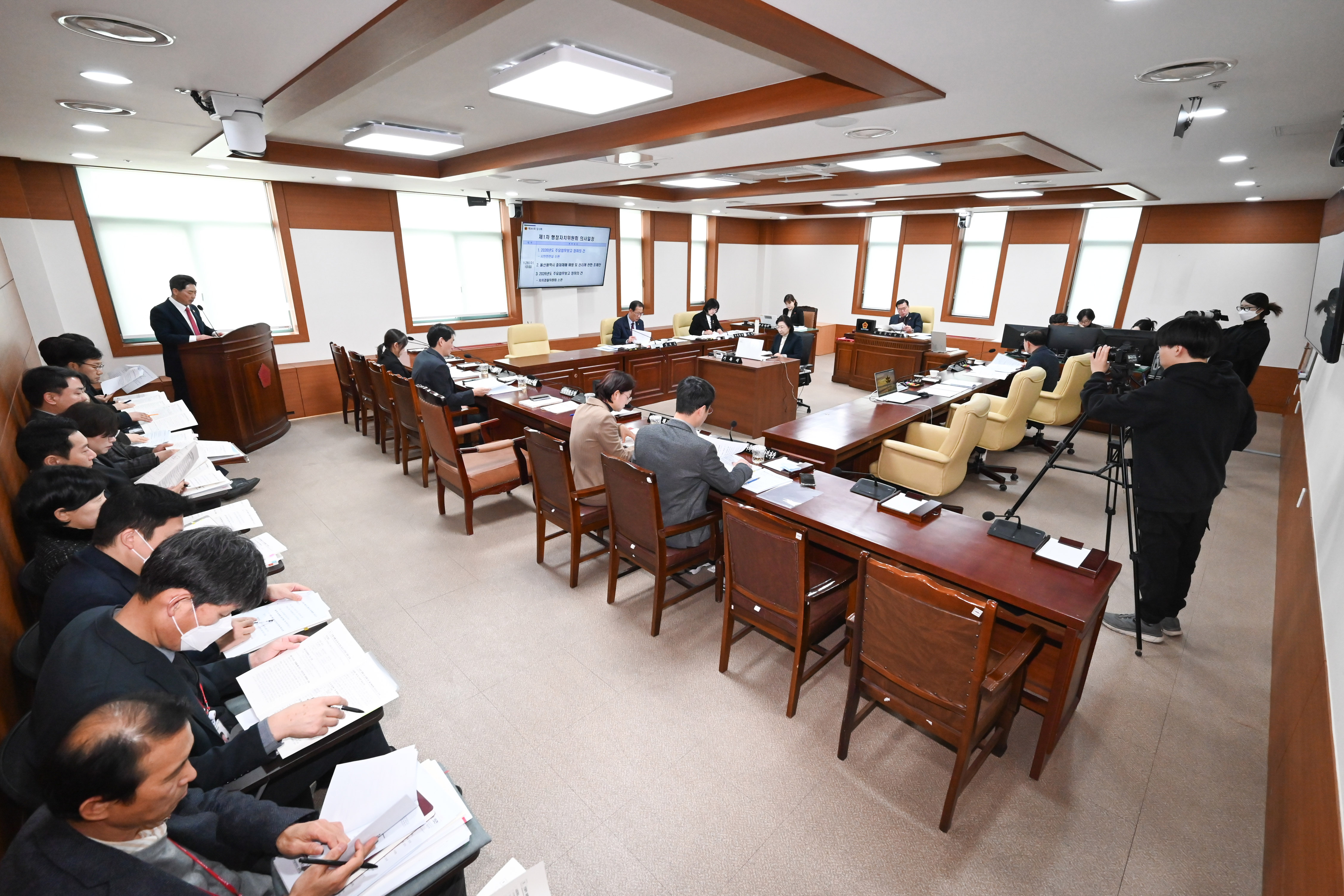 행정자치위원회, 시민안전실 소관 2026년도 주요업무보고 청취3