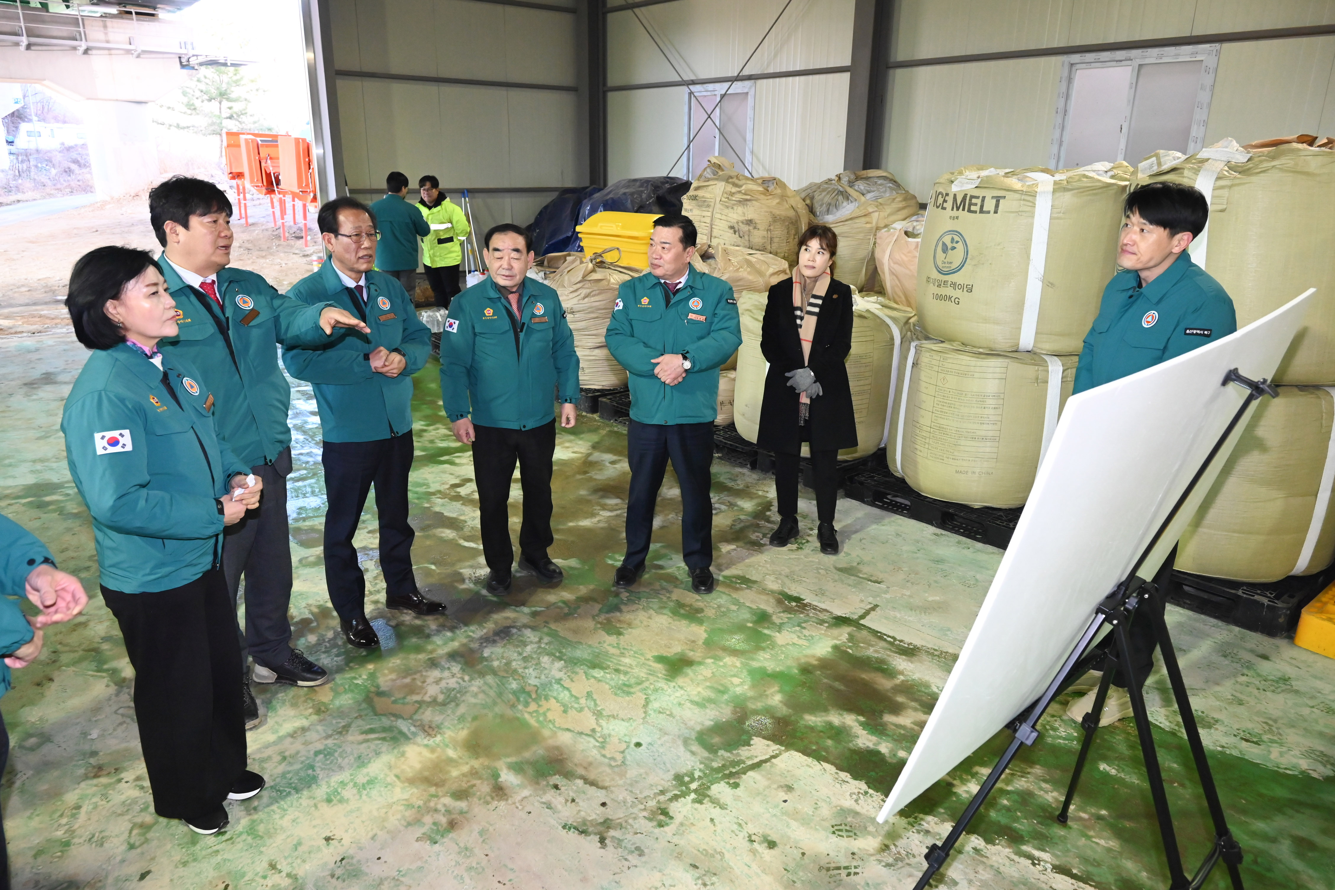 행정자치위원회, 대설.한파 대비 안전관리 현장점검3