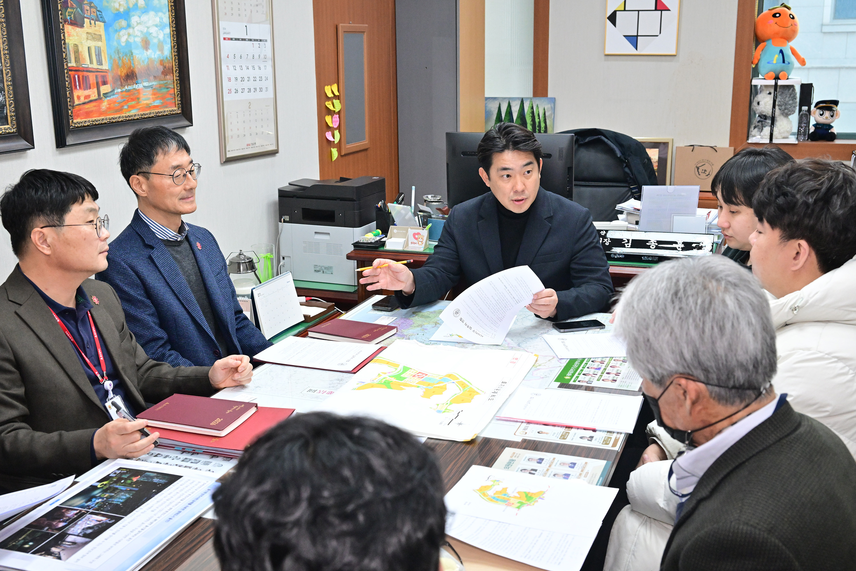 김종훈 의원, 울산복합생태관광센터 건립 관련 간담회1