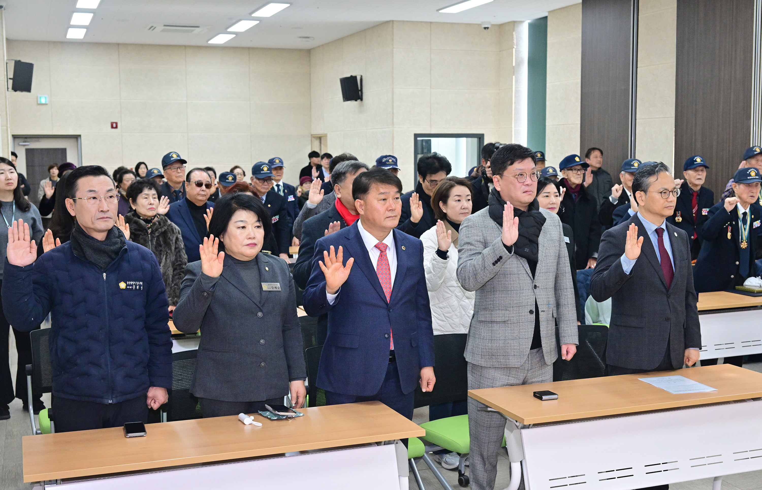 이성룡 의장, 6·25참전유공자회 정기총회 및 안보결의대회6