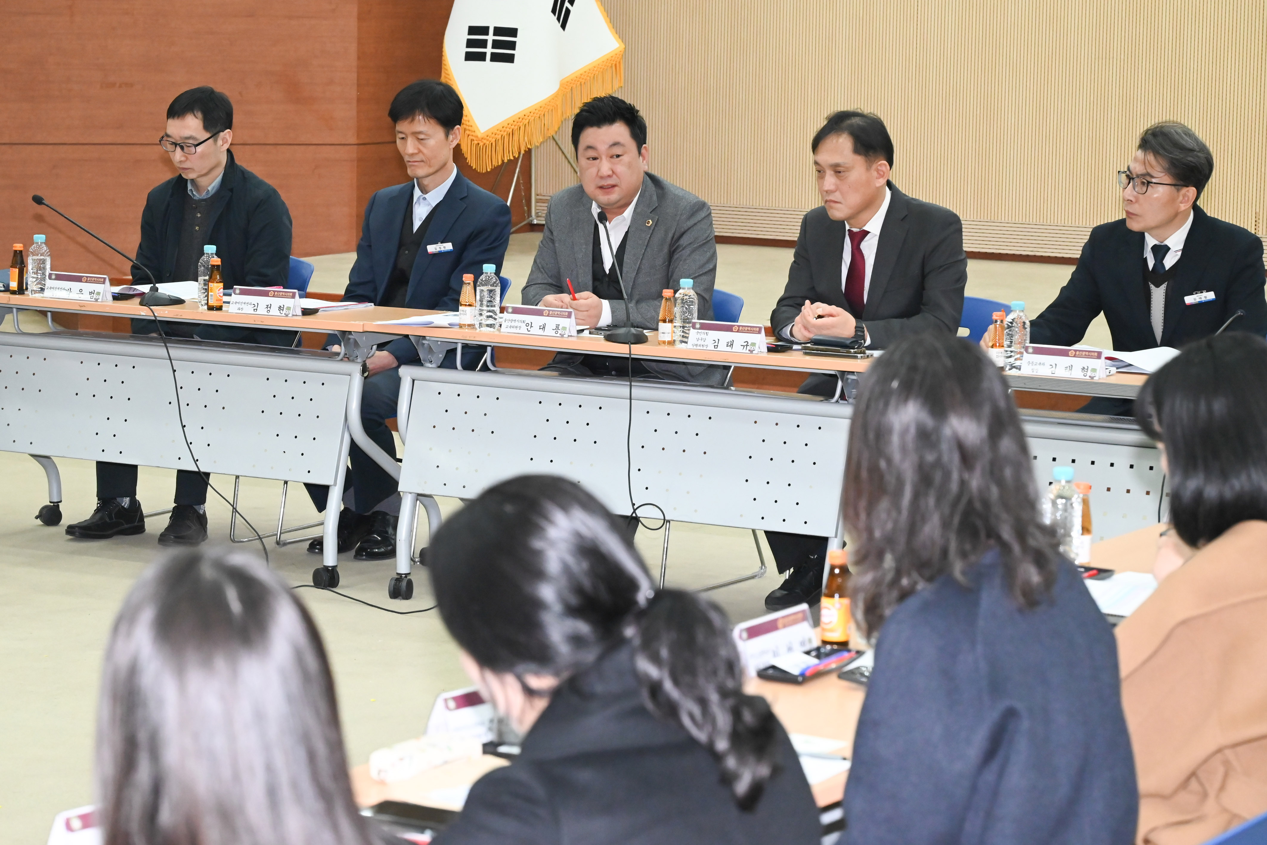 안대룡 교육위원장, 내신5등급제 속 학교 규모 격차 개선을 위한 간담회11