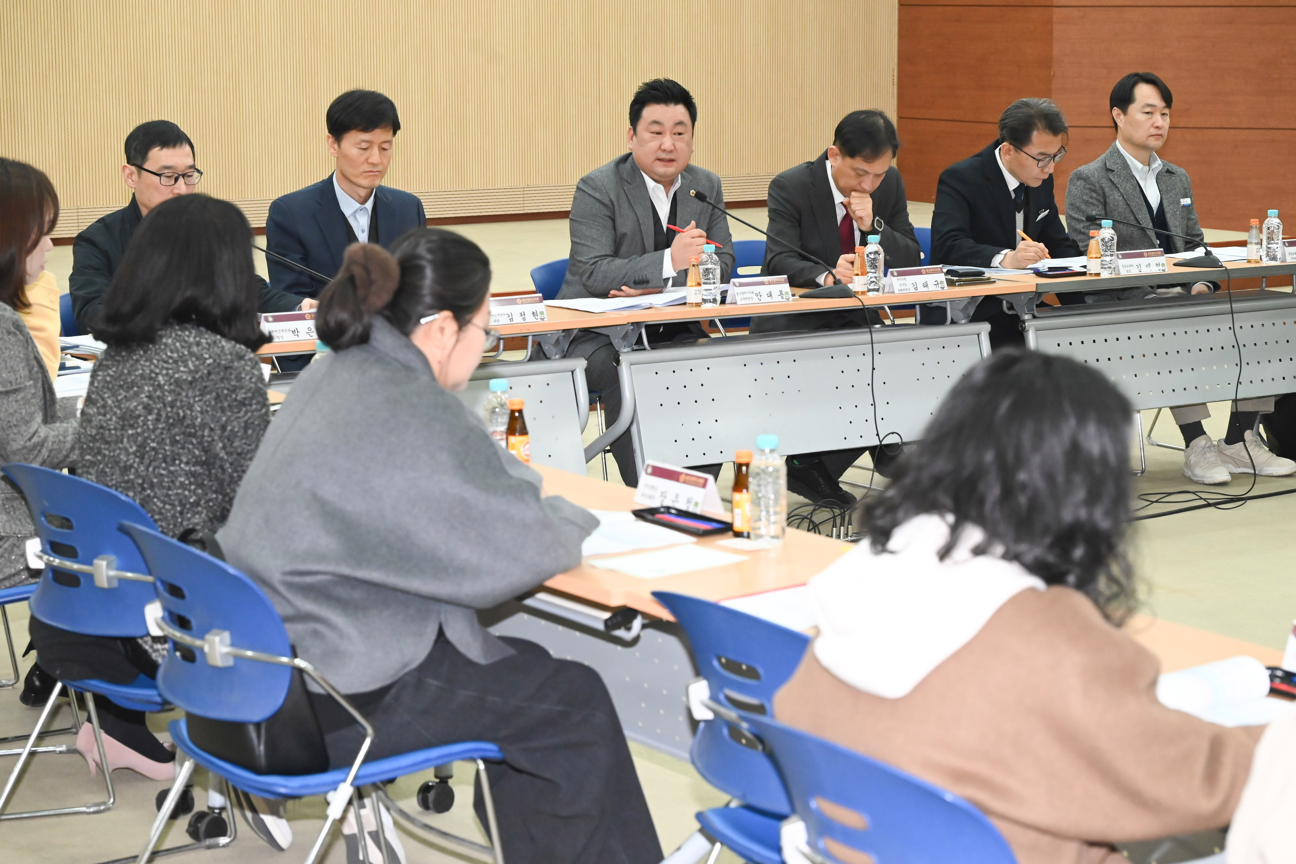 안대룡 교육위원장, 내신5등급제 속 학교 규모 격차 개선을 위한 간담회8