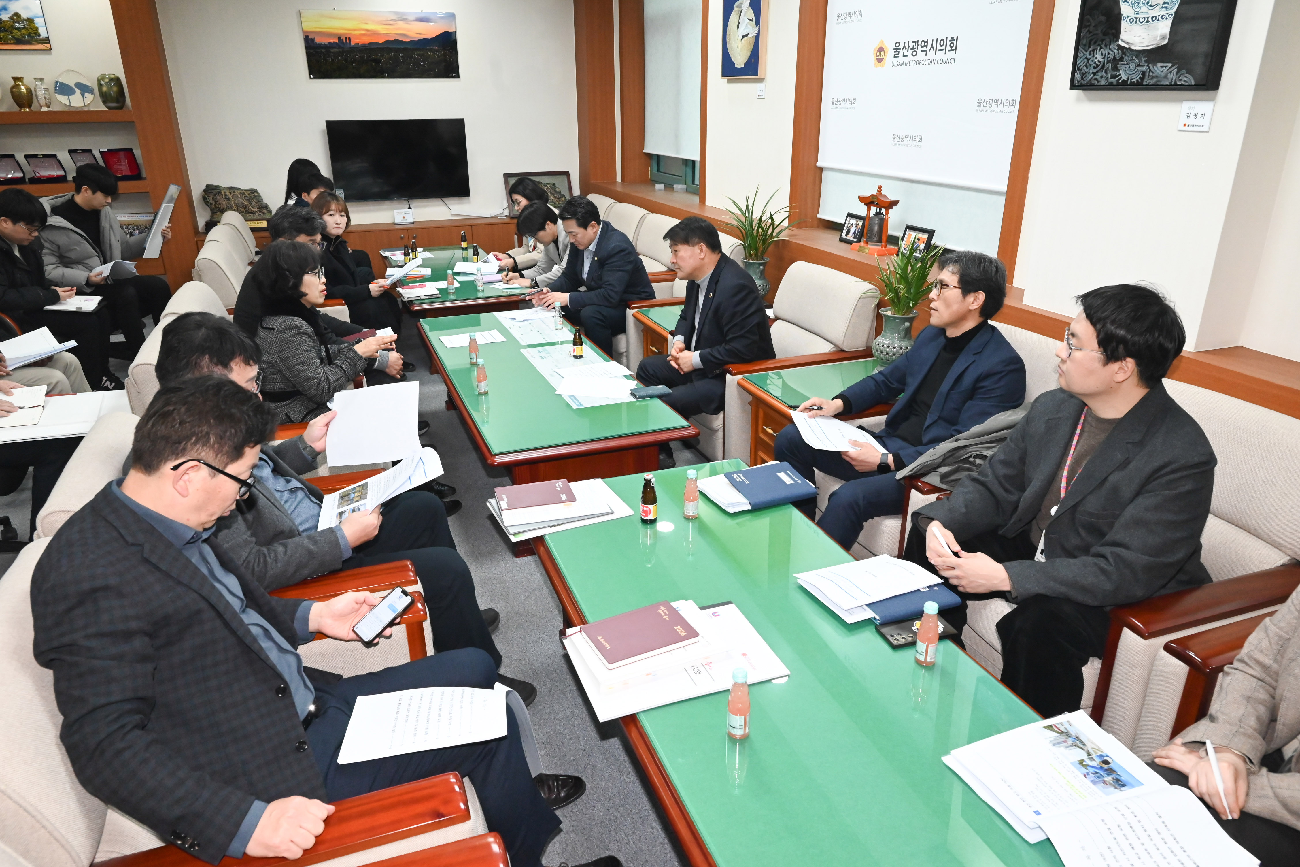 이성룡 의장, 중구 다운2지구 기반 시설 조성을 위한 간담회3