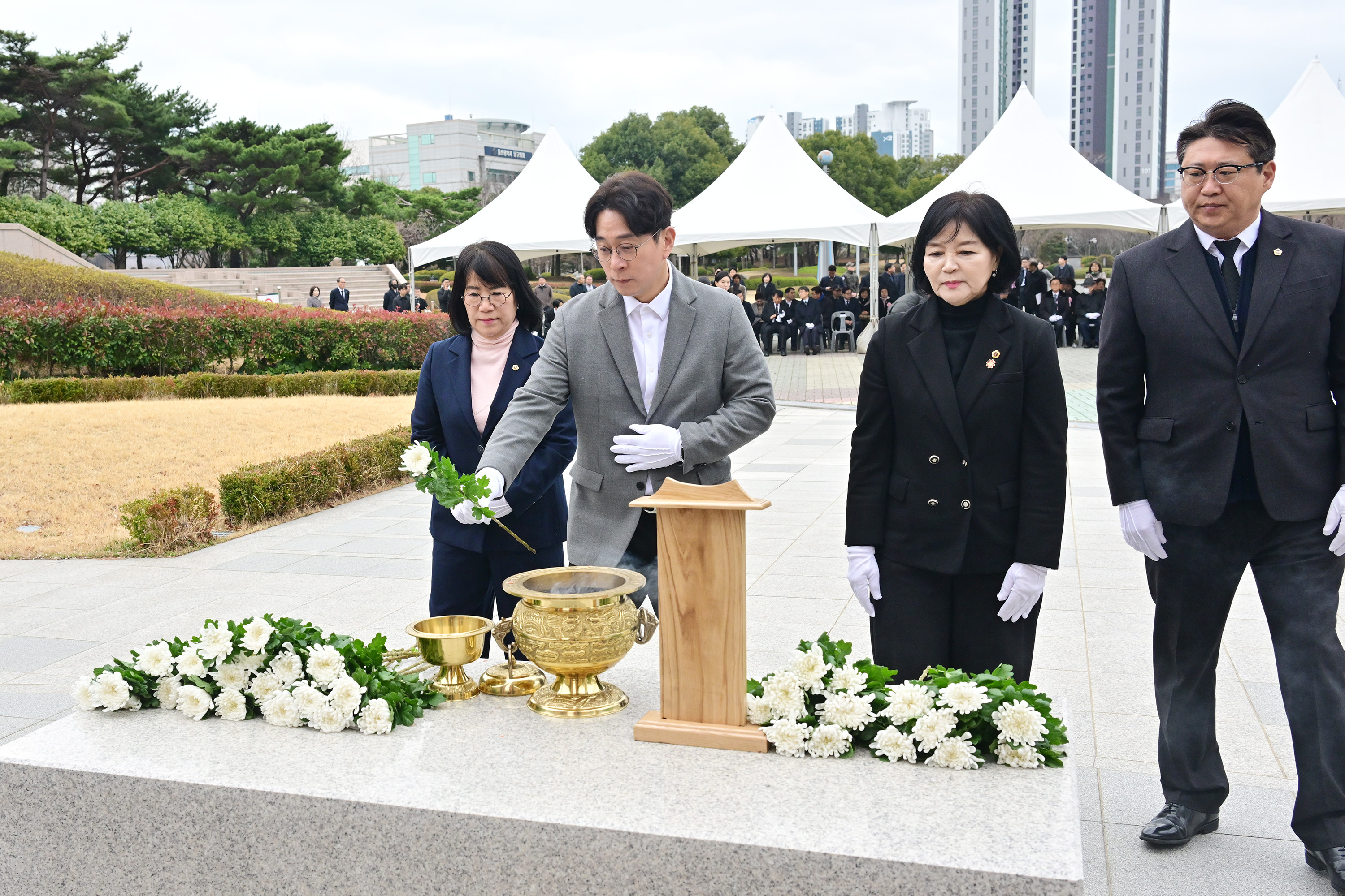 제107주년 3·1절 기념 울산항일독립운동기념탑 참배12
