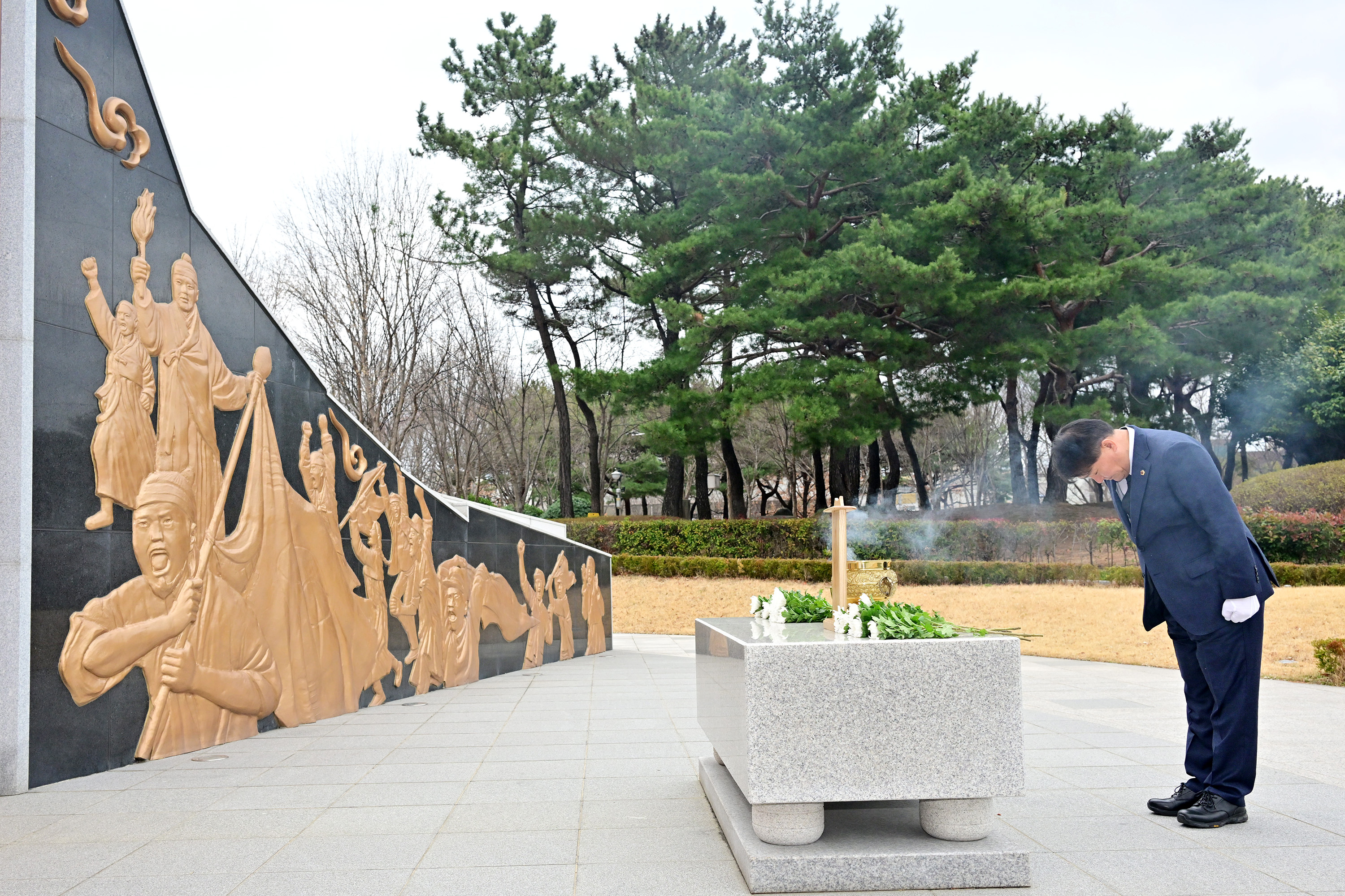 제107주년 3·1절 기념 울산항일독립운동기념탑 참배8