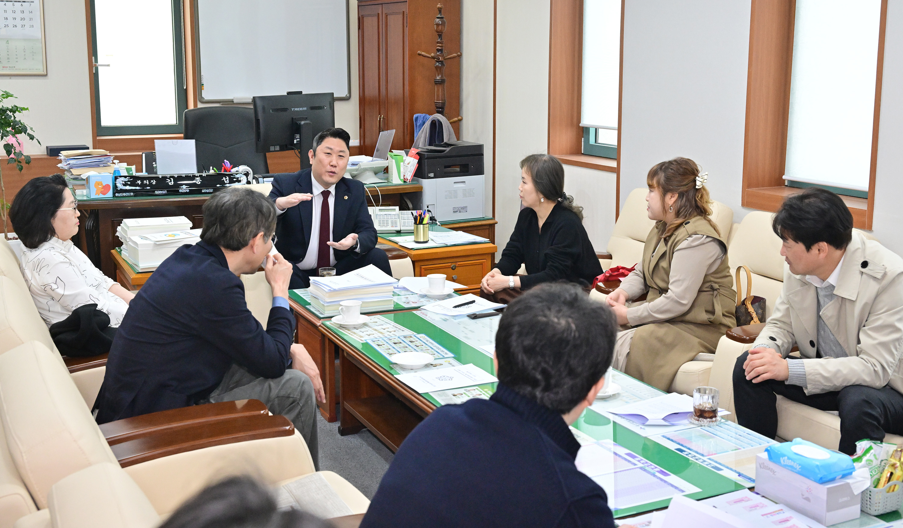 김종섭 부의장, 울산광역시 학원연합회 신입 임원진 간담회2