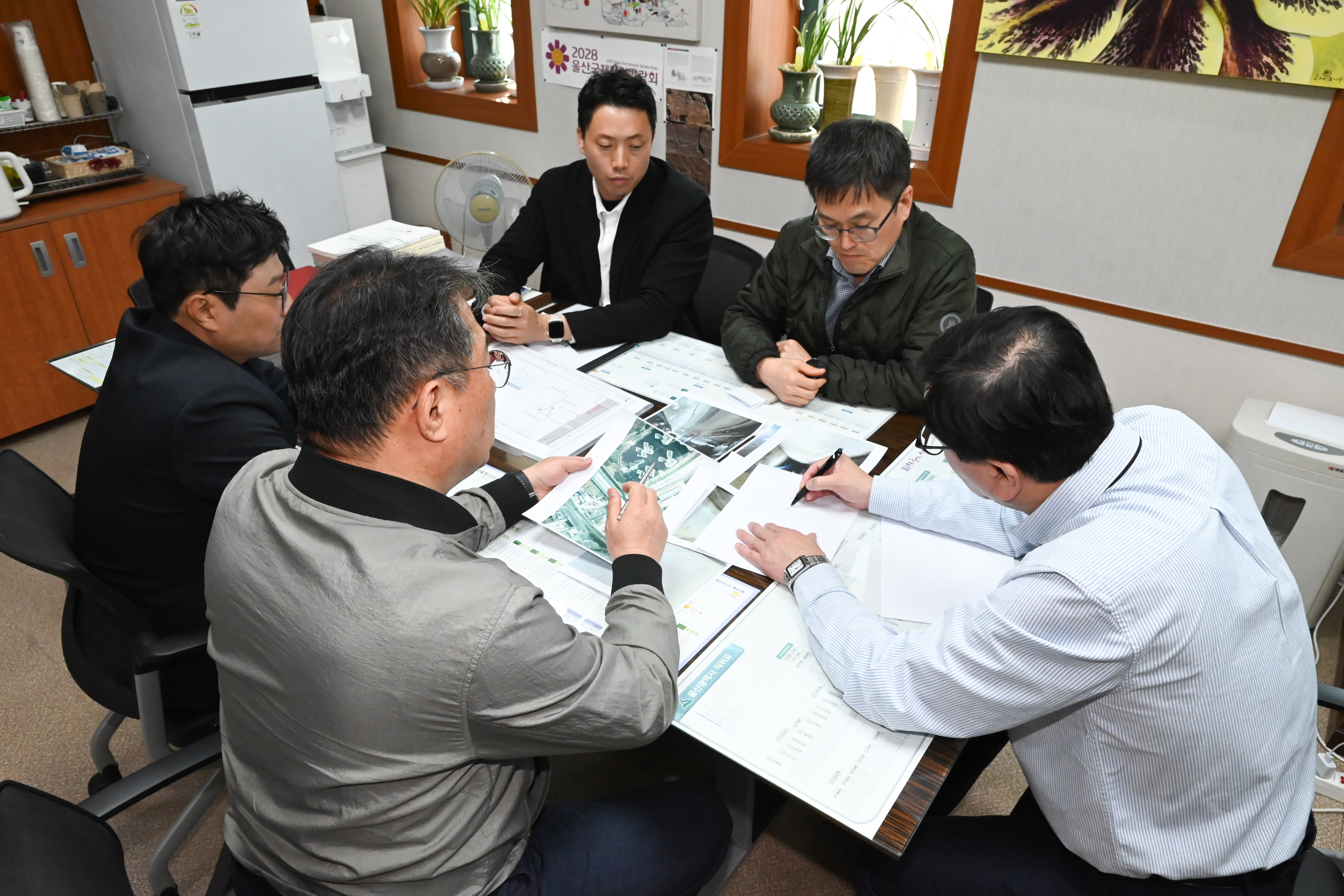 홍성우 의원, KTX울산역 지하차도 침수 방지 대책 논의 간담회3