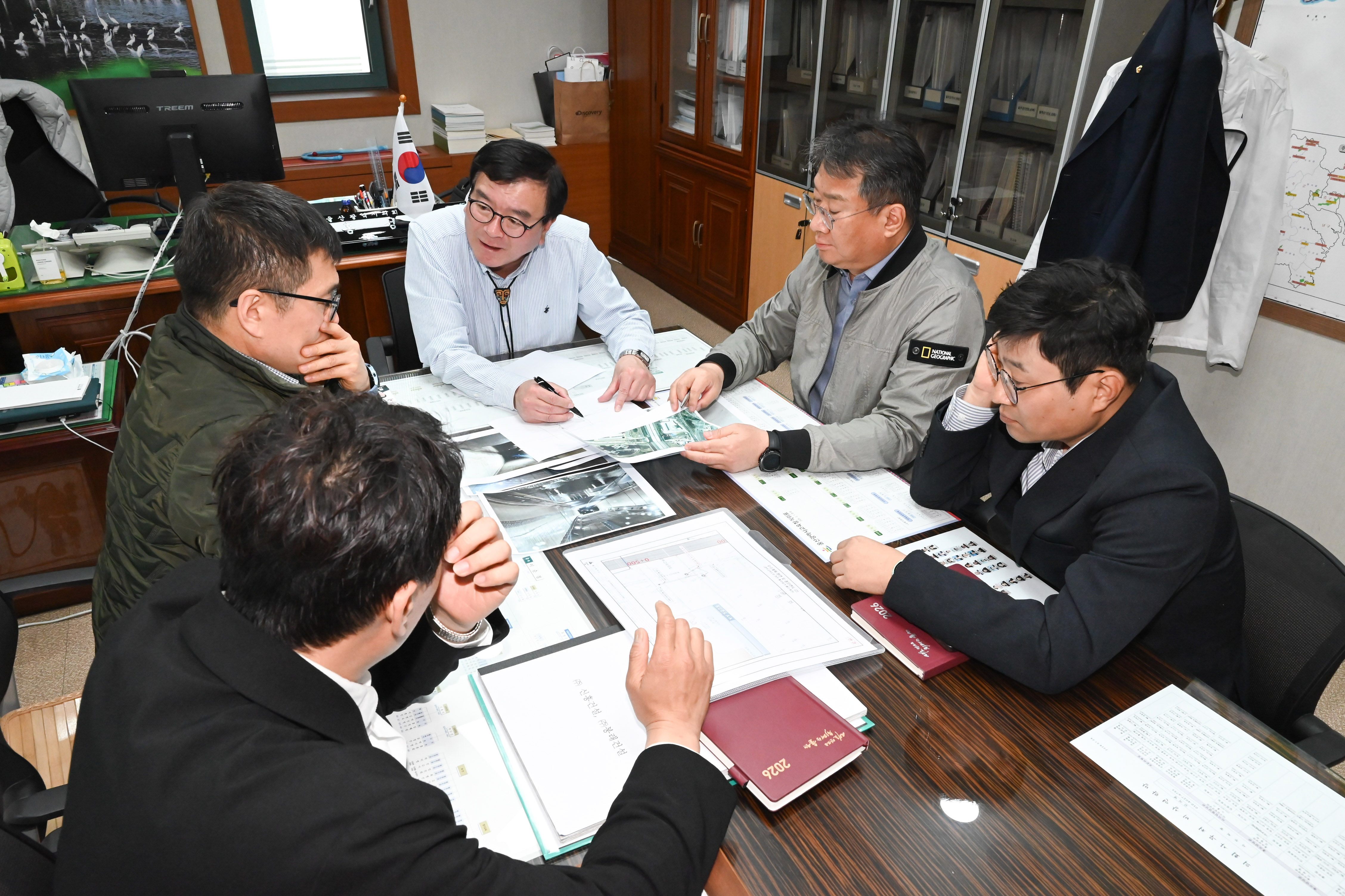 홍성우 의원, KTX울산역 지하차도 침수 방지 대책 논의 간담회4