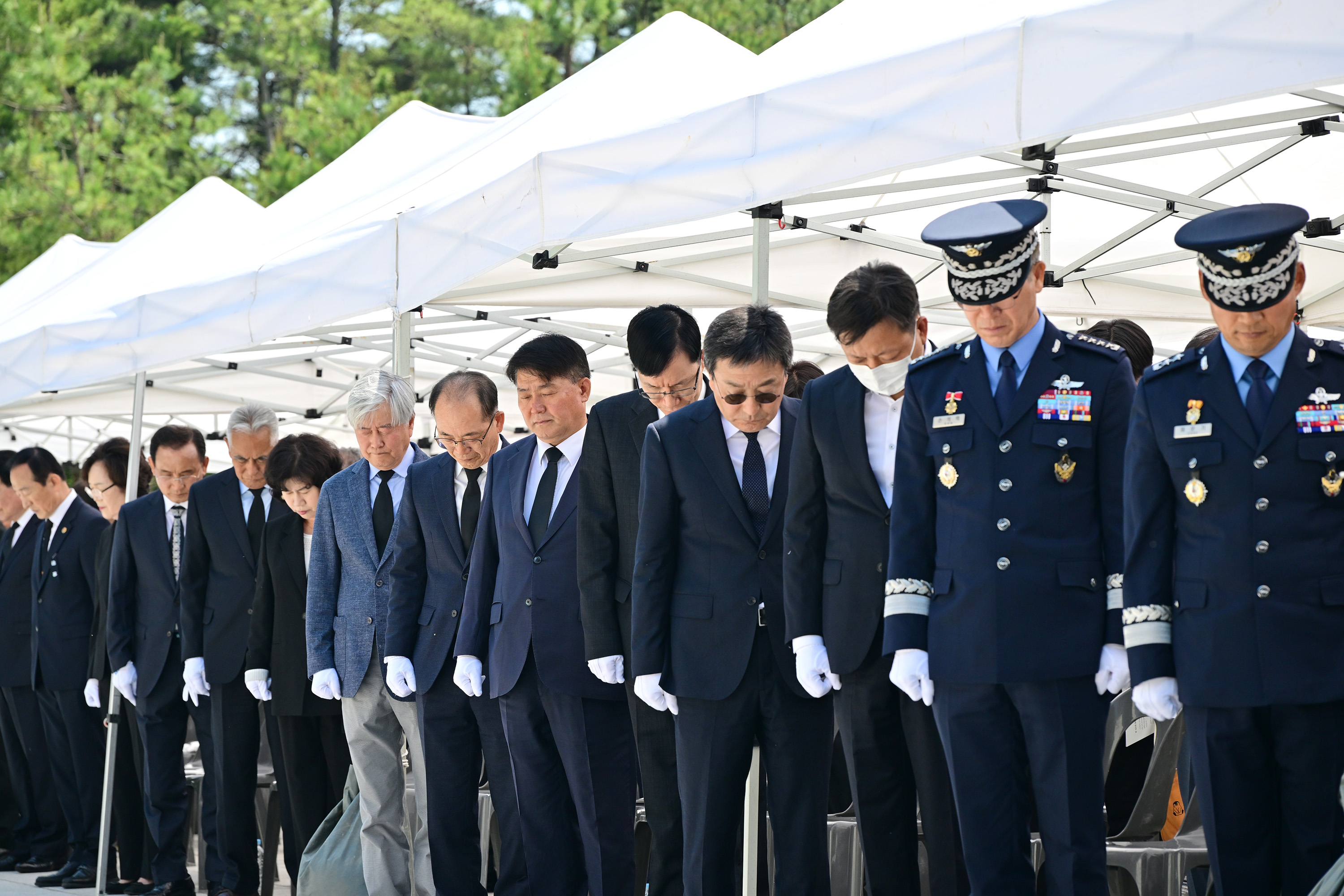 이성룡 의장, 제20주기 김도현 공군 중령 추모식3