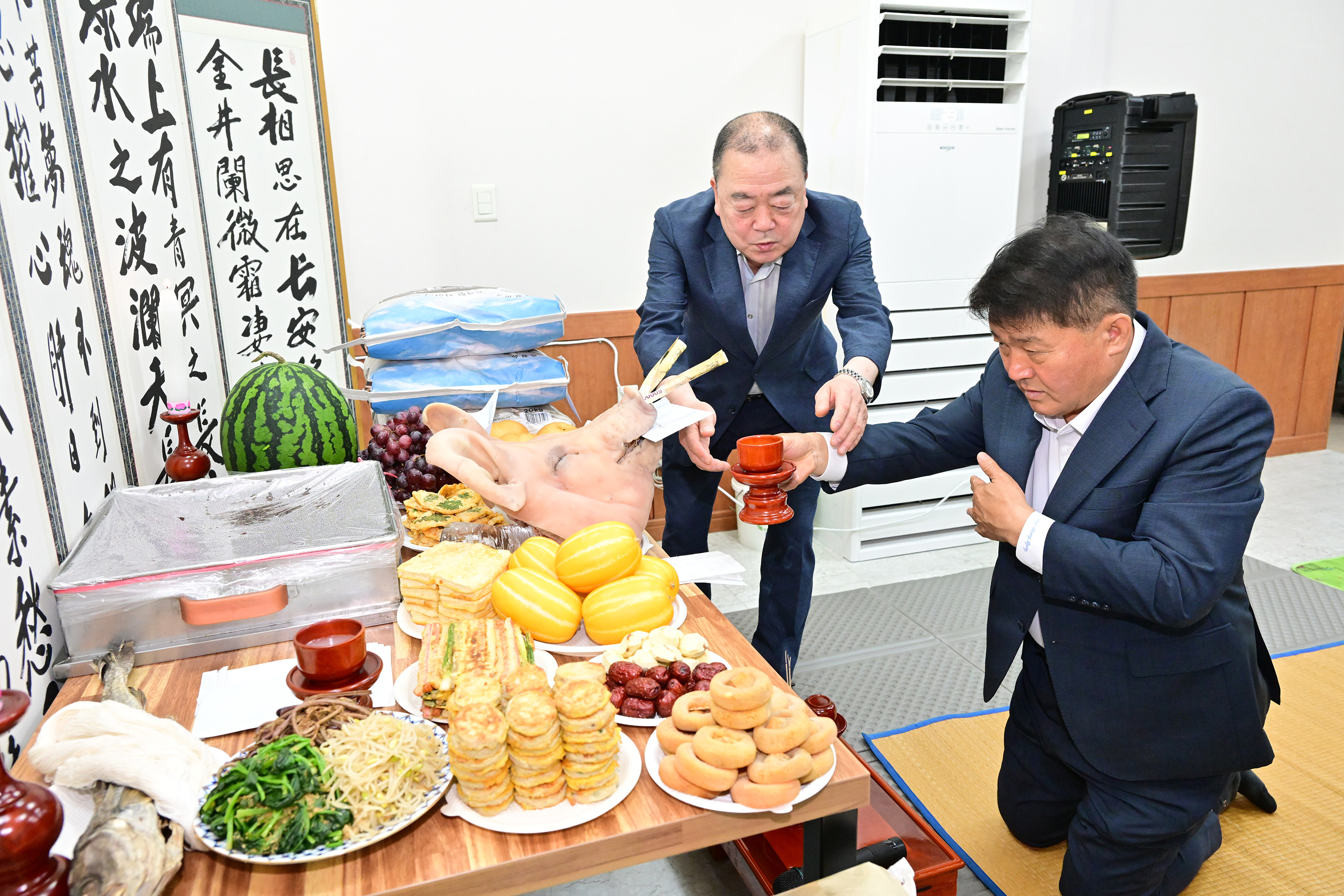 이성룡 의장, 그린봉사단 개소식9