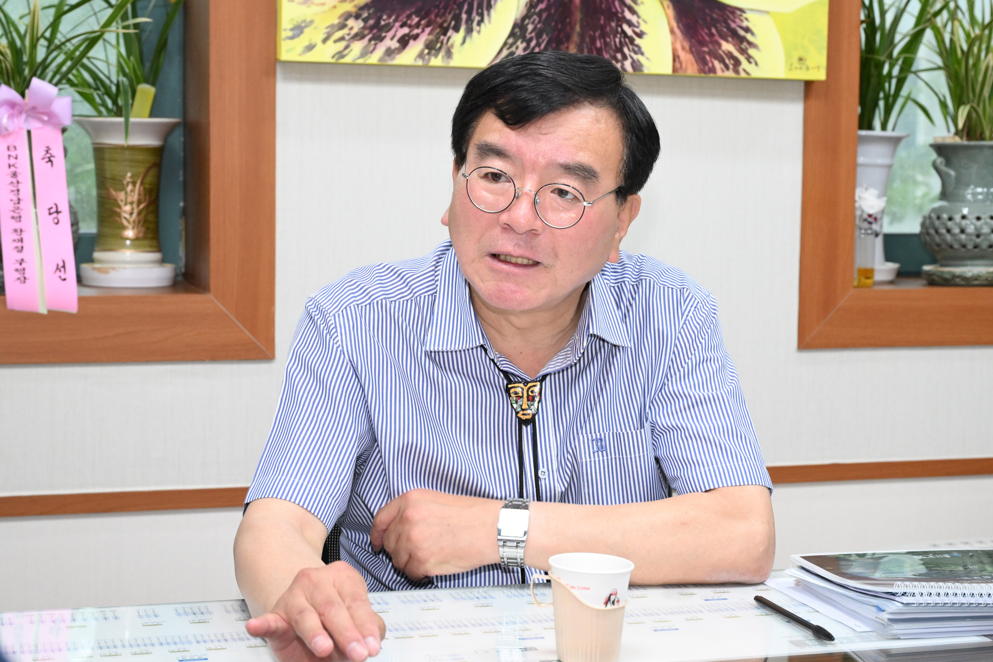 홍성우 의원, 반구천의 암각화 보존 및 활용 방안 추진현황 업무협의4