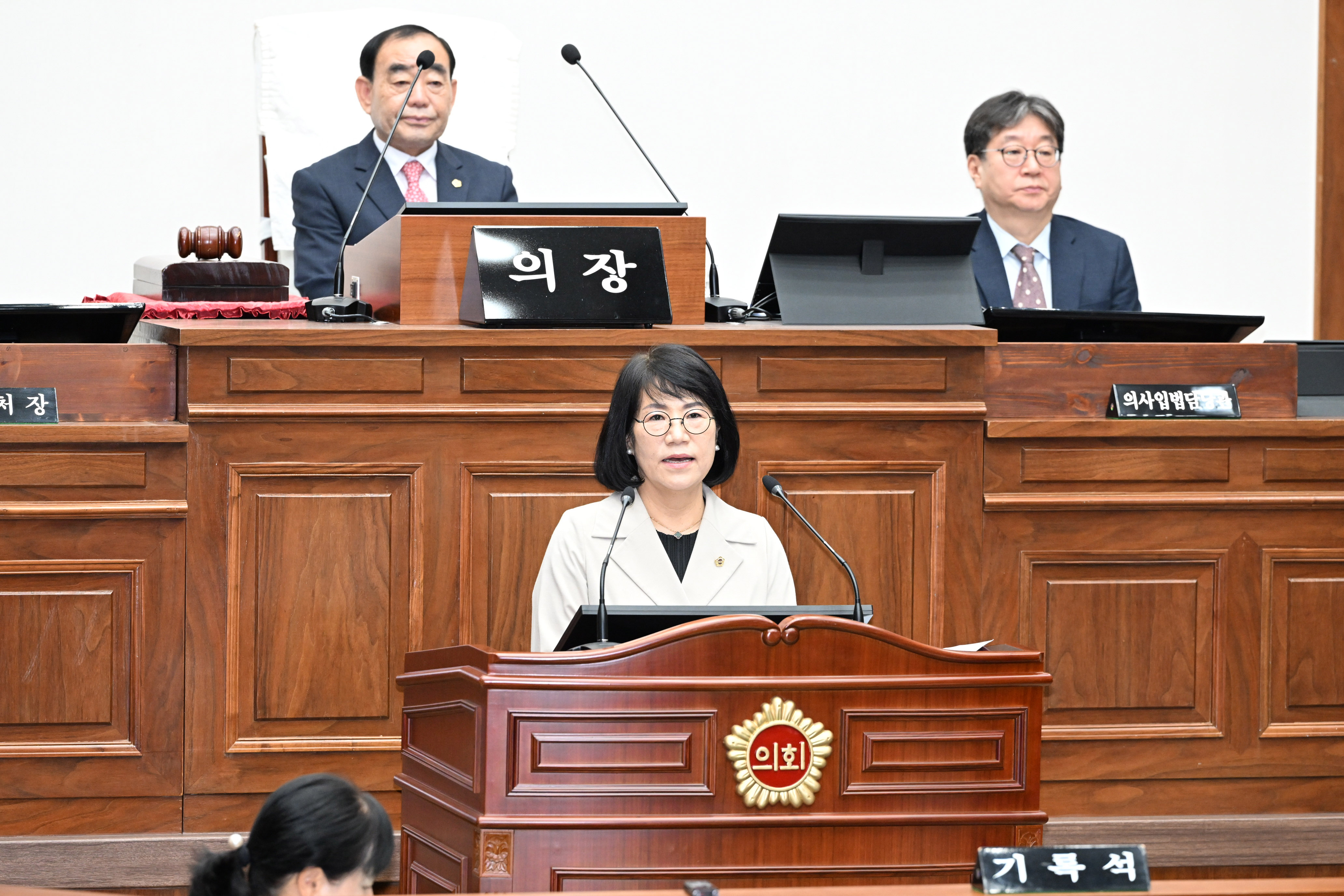 제265회 임시회 제1차 본회의8