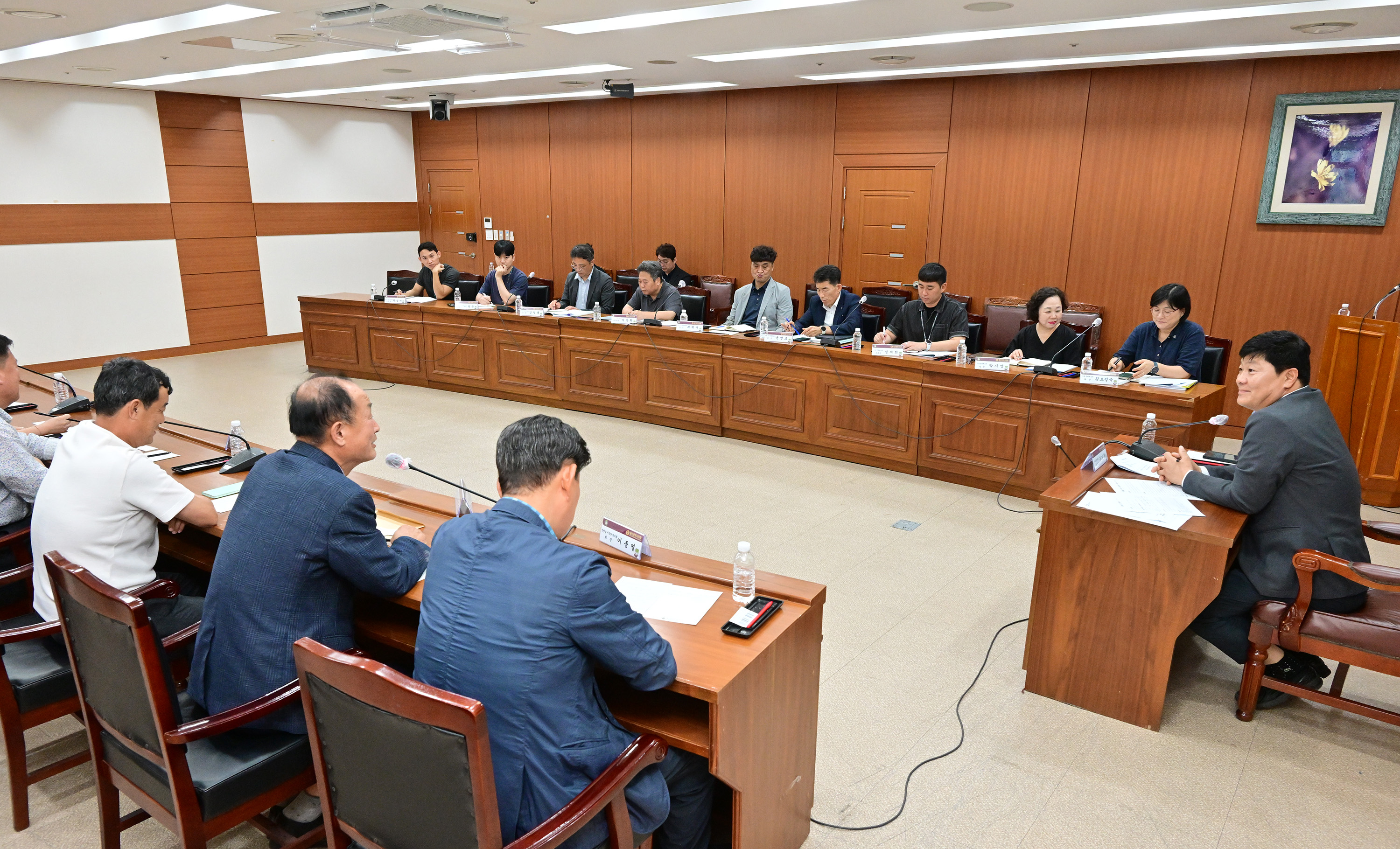 공진혁 운영위원장, 청량지역 활성화와 지역자원 활용 방안 모색 간담회10