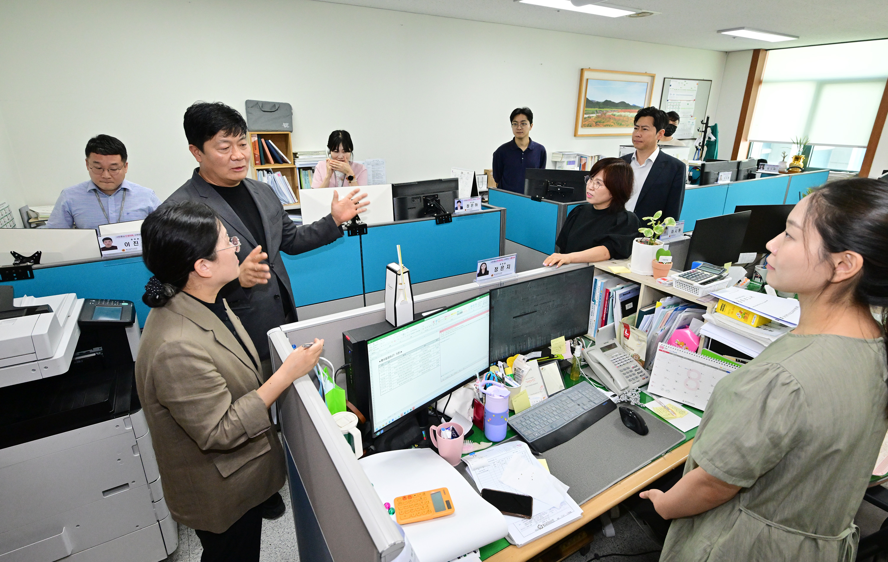 의회사무처, 청사 근무환경 개선 위해 현장 점검 10