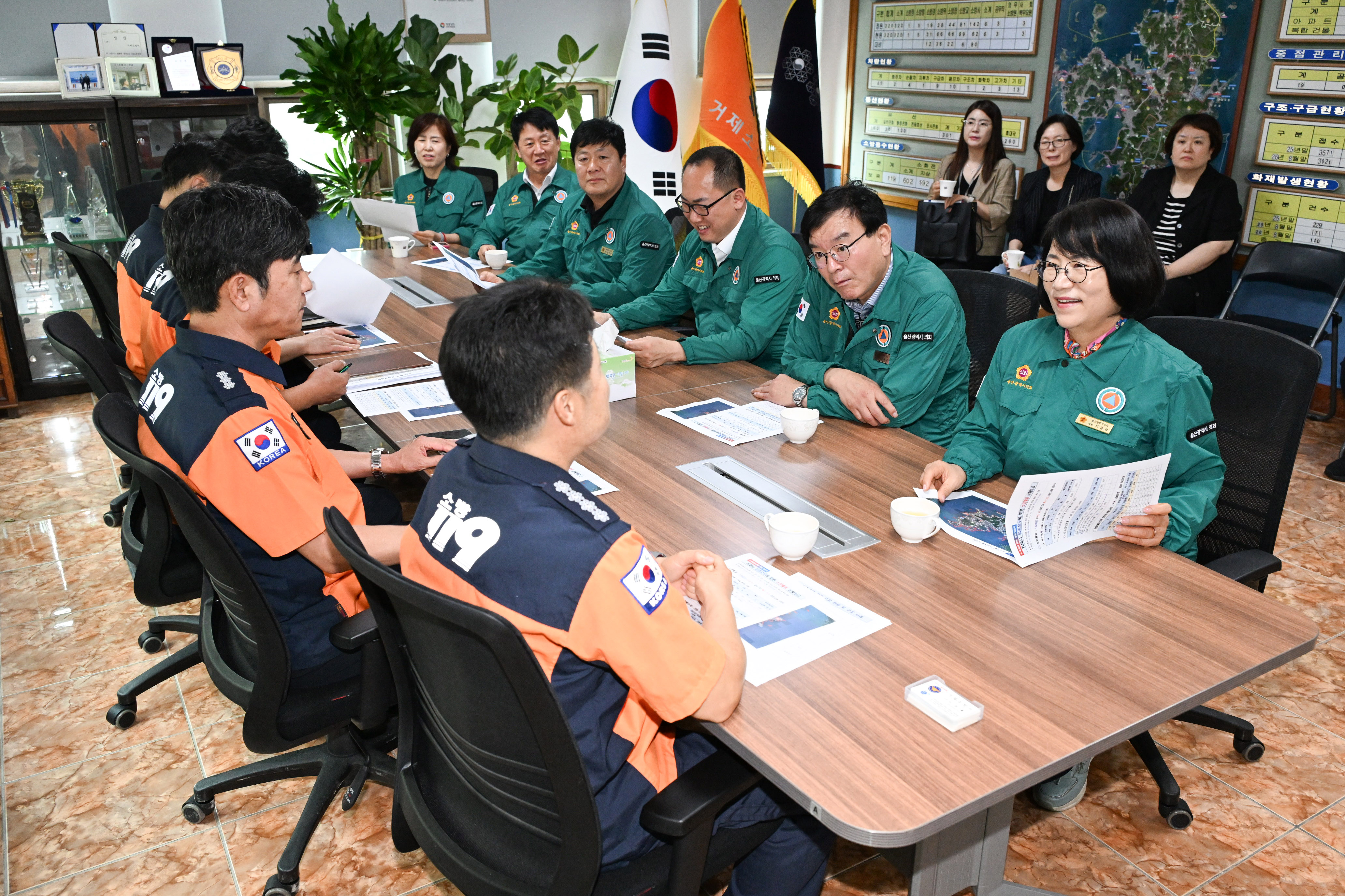 거제시 호우 피해 성금 전달식6