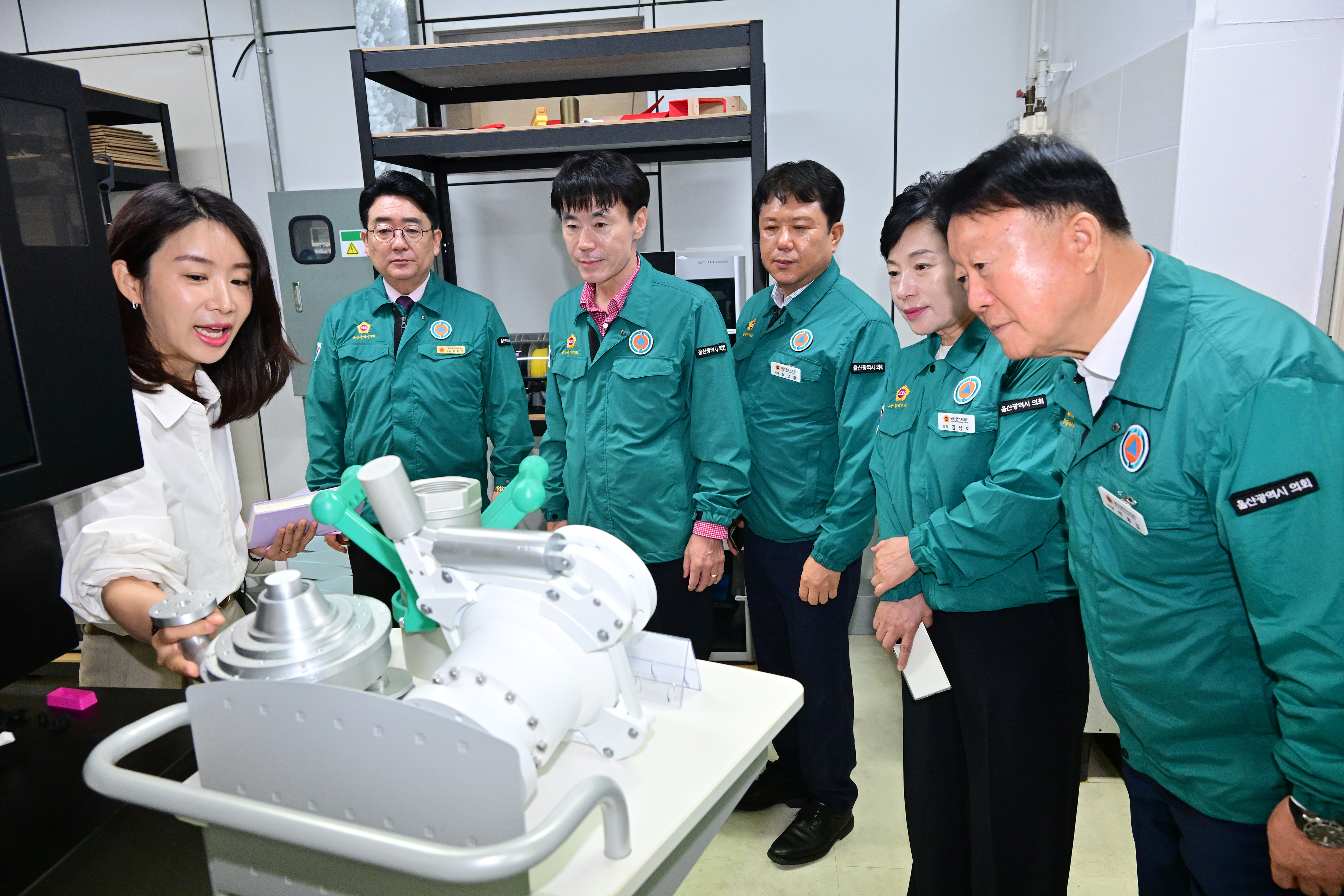 산업건설위원회,울산테크노파크·울산정보산업진흥원 현장방문2
