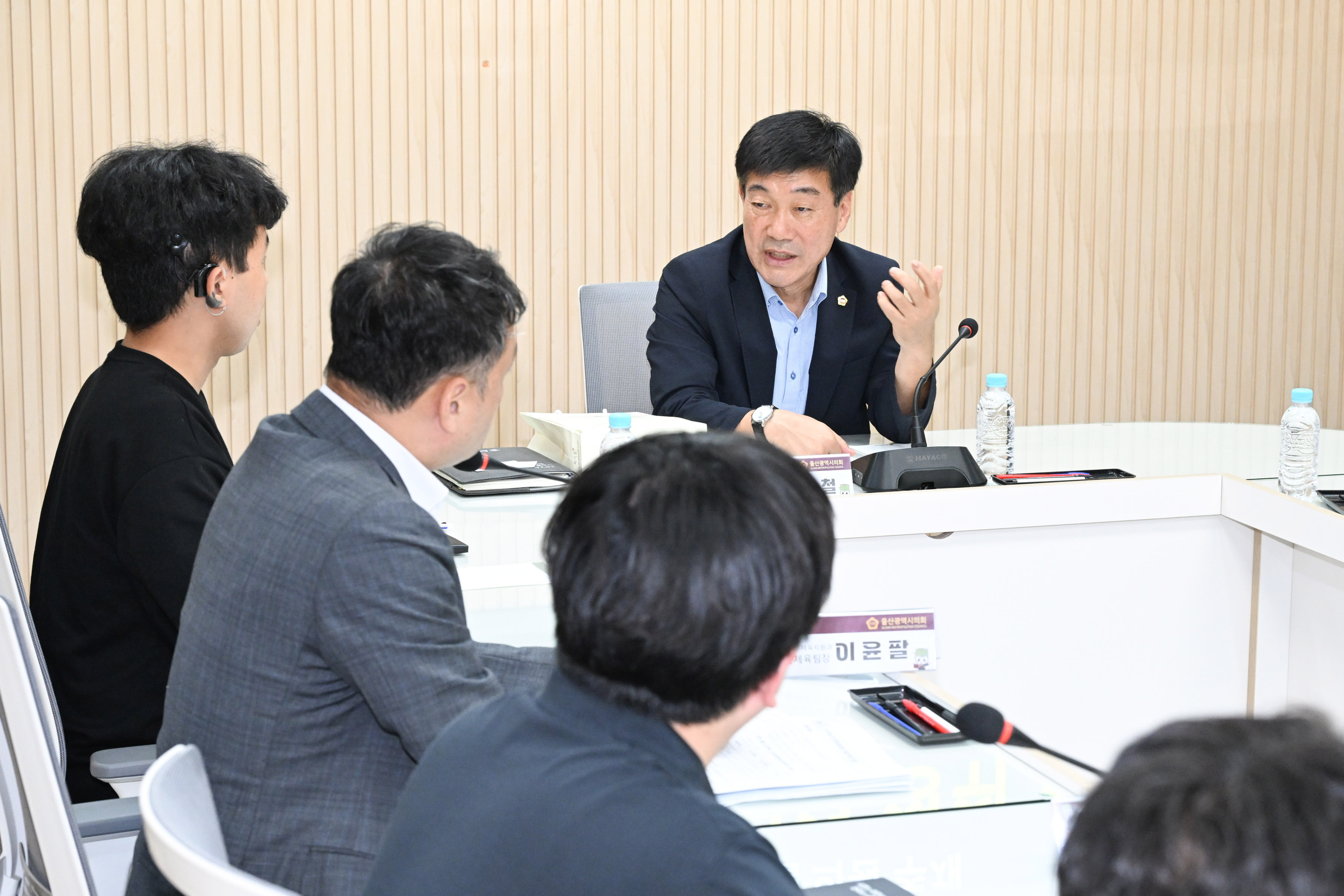 조성철 의원, 울산광역시농아인스포츠연맹 의견 청취 간담회6