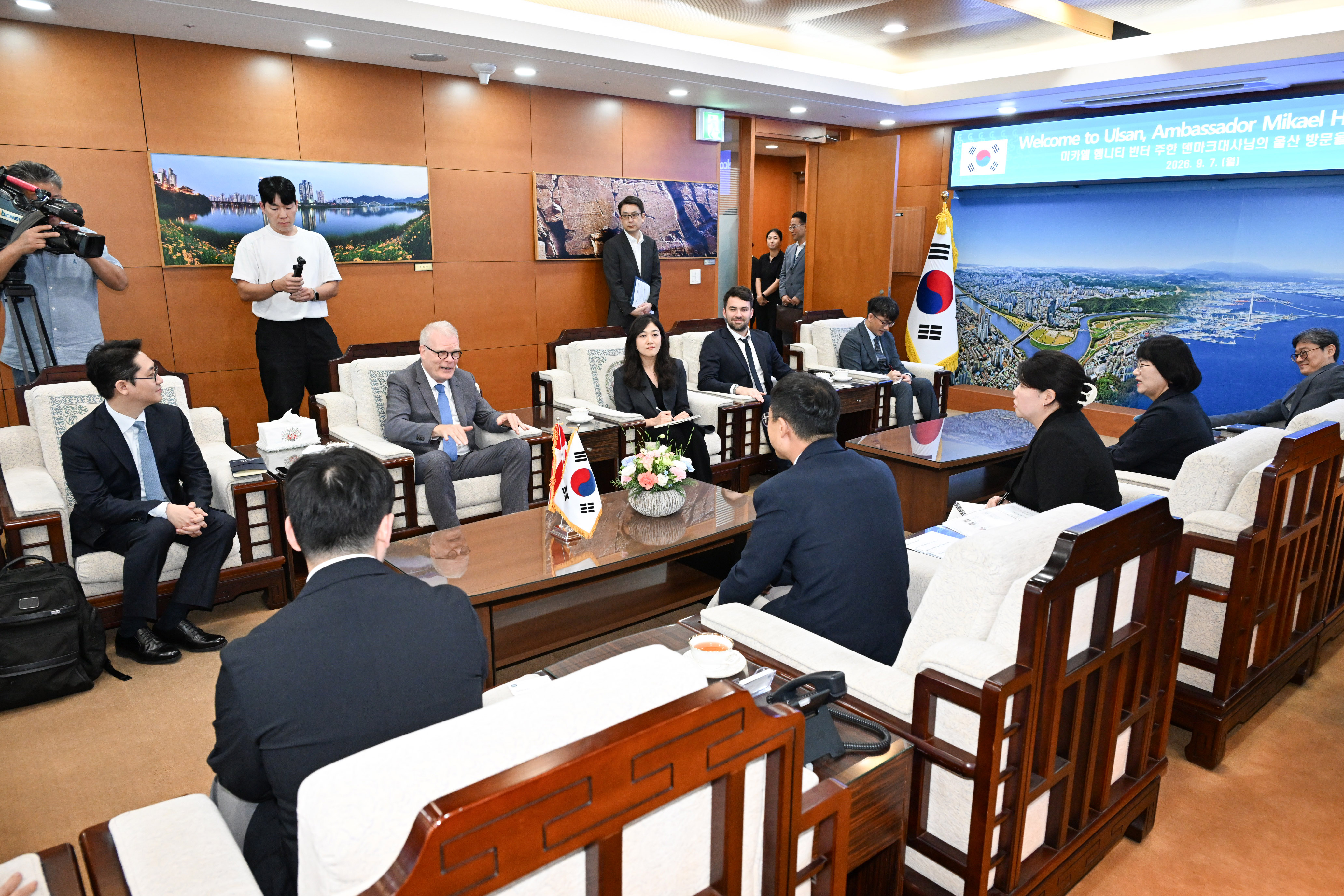 주한 미카엘 헴니티 빈터덴마크 대사 및 해울이 해상풍력 관계자 울산방문3