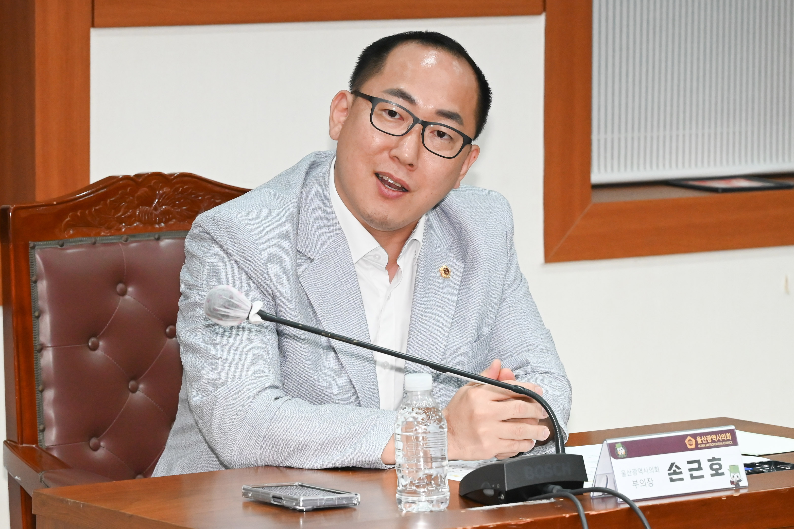손근호 부의장, 호계초 유휴공간 활용방안 논의 정책간담회9