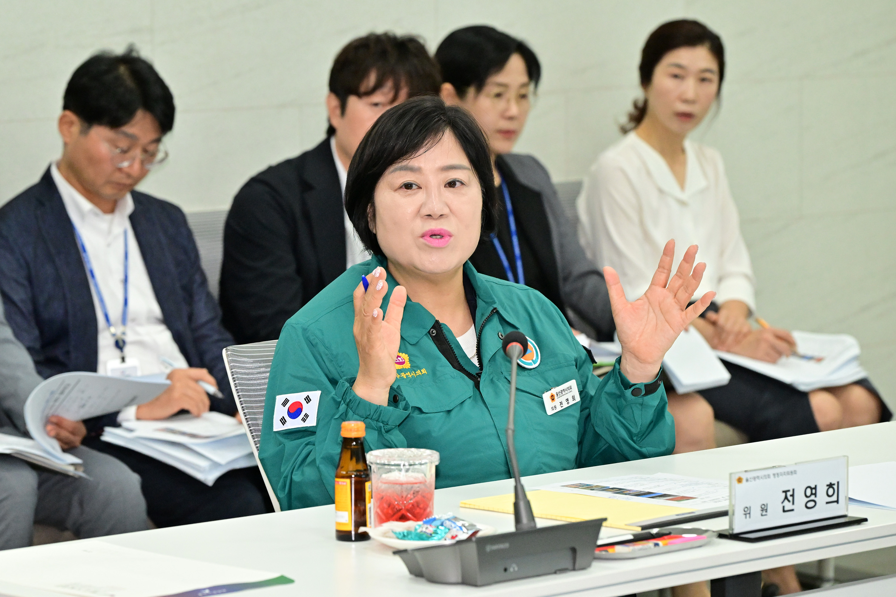 행정자치위원회, 울산시설공단·울산연구원 현장 방문10