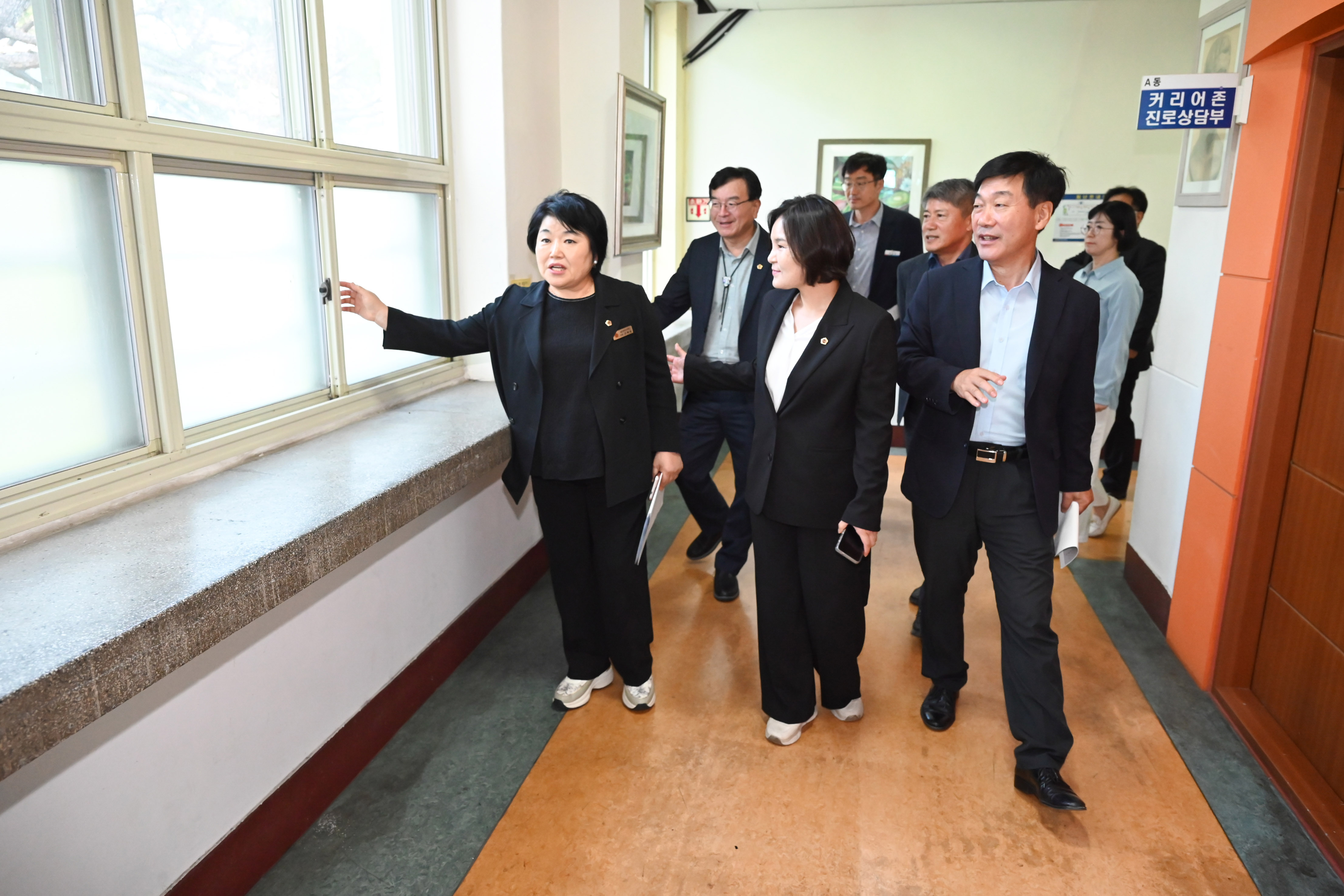 교육위원회, 울산여상·미용예술고  통합 현장 점검13