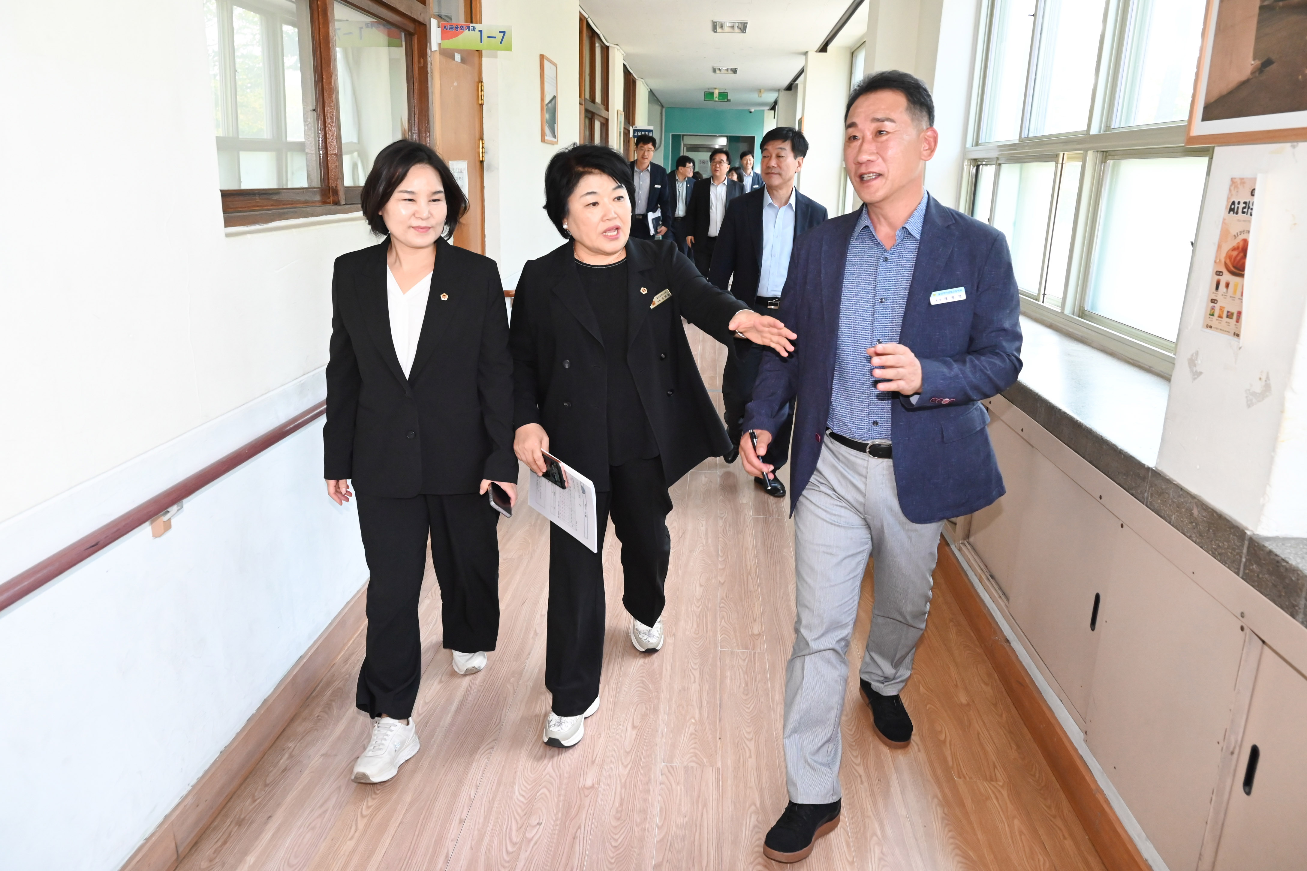 교육위원회, 울산여상·미용예술고  통합 현장 점검14