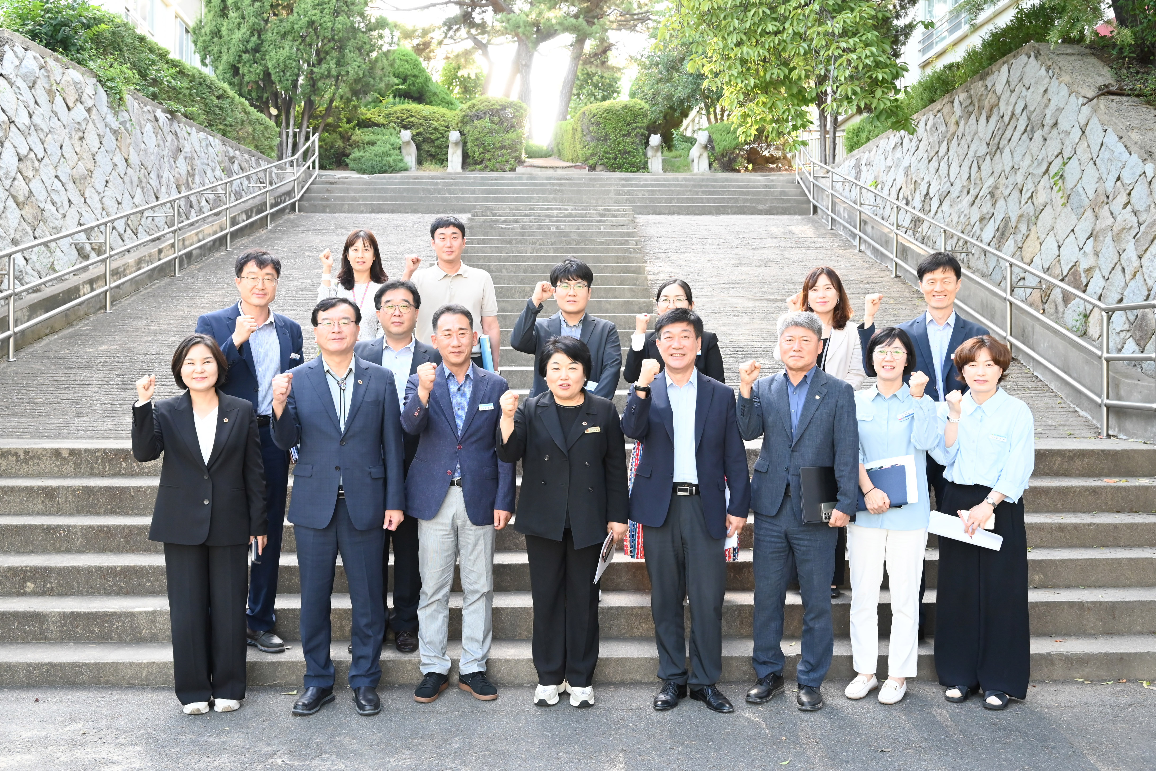교육위원회, 울산여상·미용예술고  통합 현장 점검15