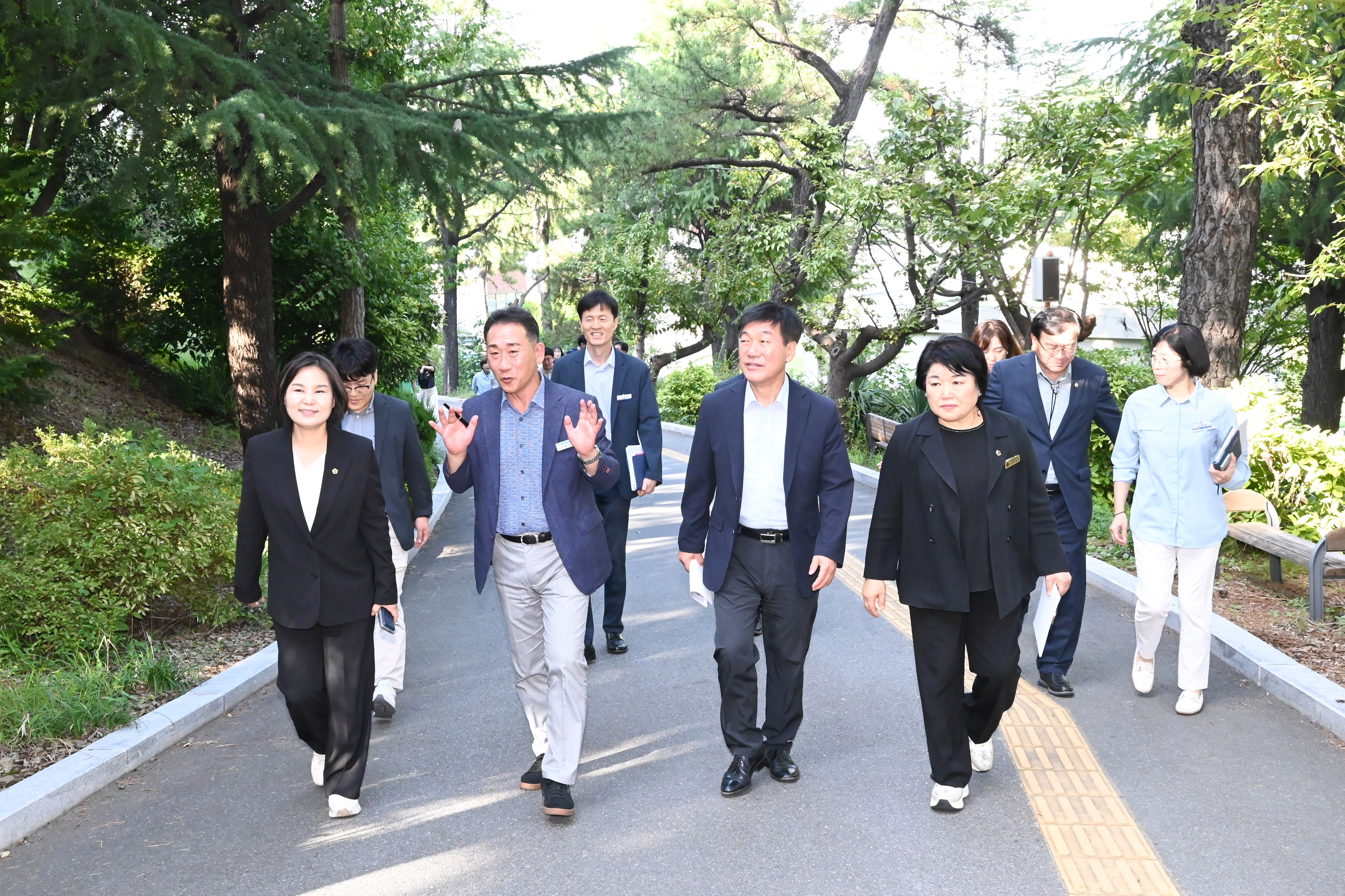 교육위원회, 울산여상·미용예술고  통합 현장 점검16