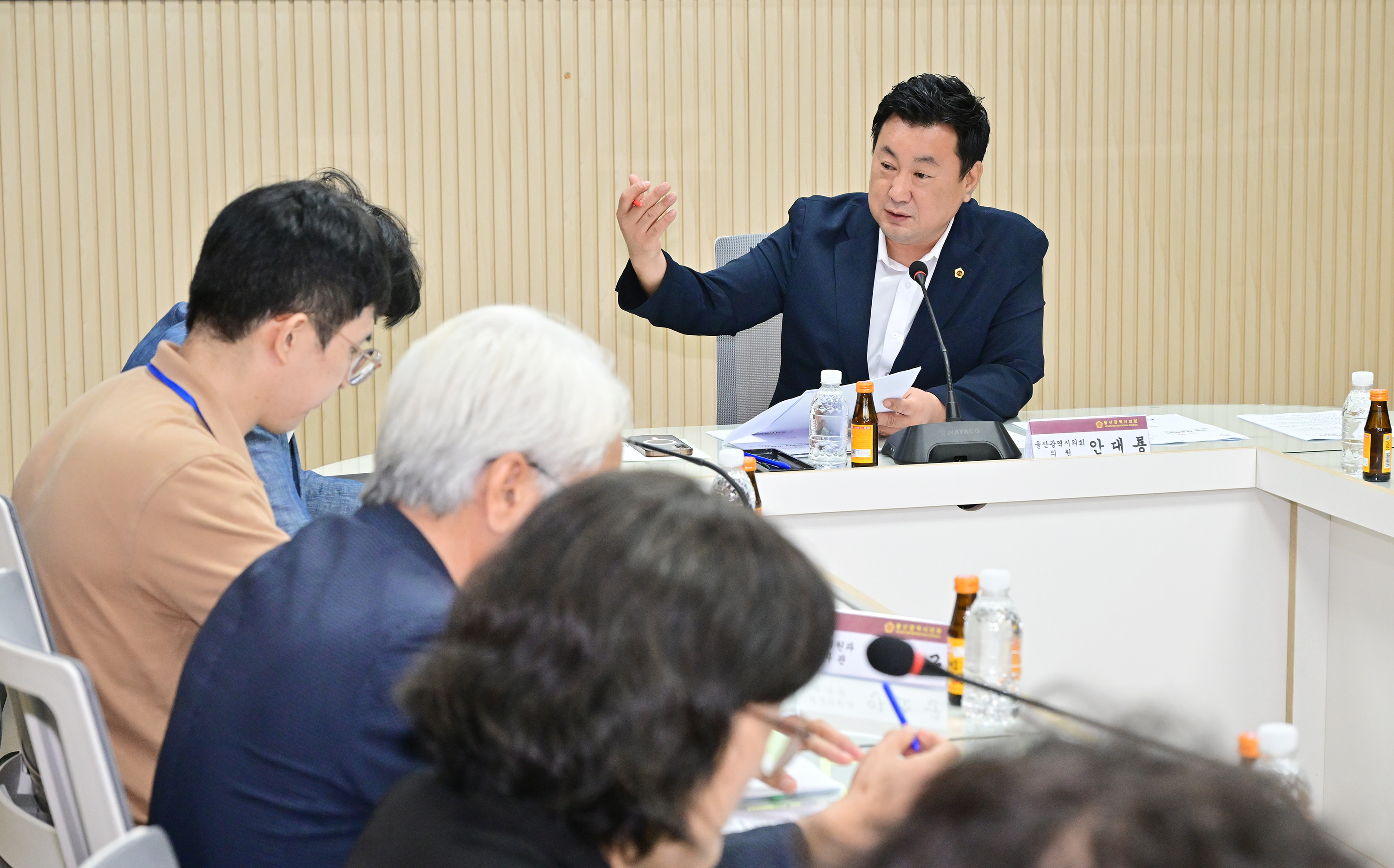 안대룡 의원, 남구 주요 공공시설 건립 현안 청취 간담회3