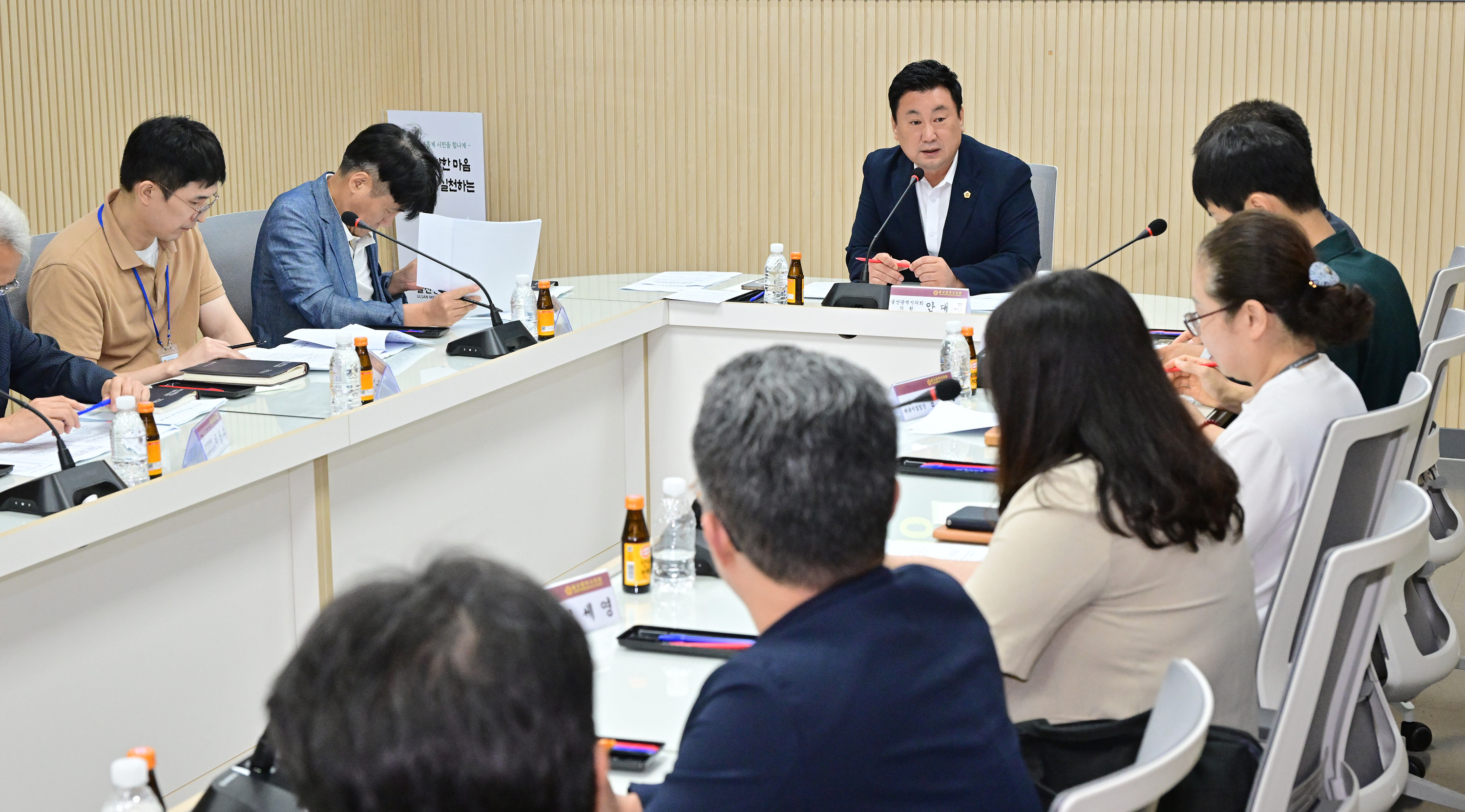 안대룡 의원, 남구 주요 공공시설 건립 현안 청취 간담회4