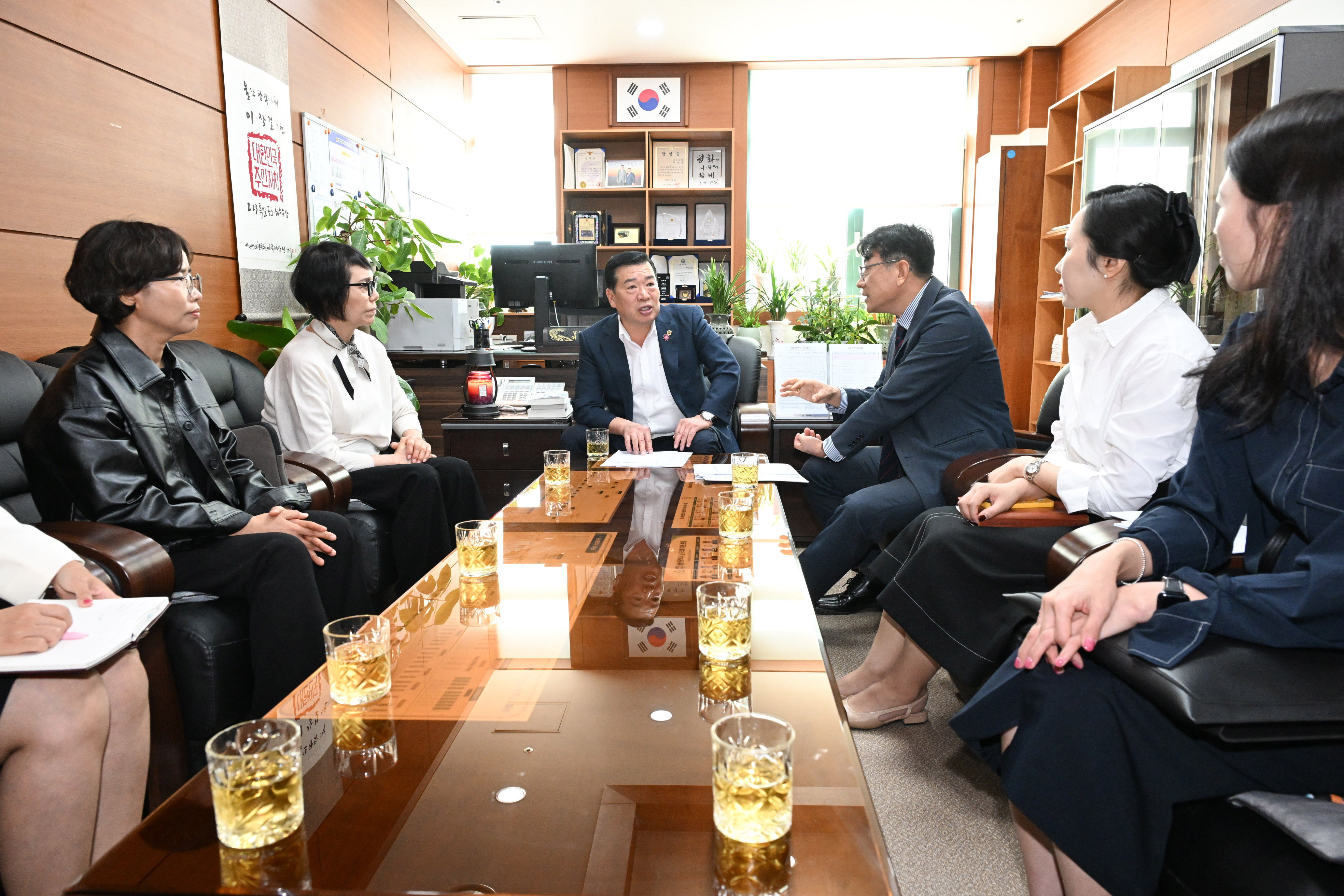 이장걸 행정자치위원장, 울산 청소년복지 시설 관계자 간담회1