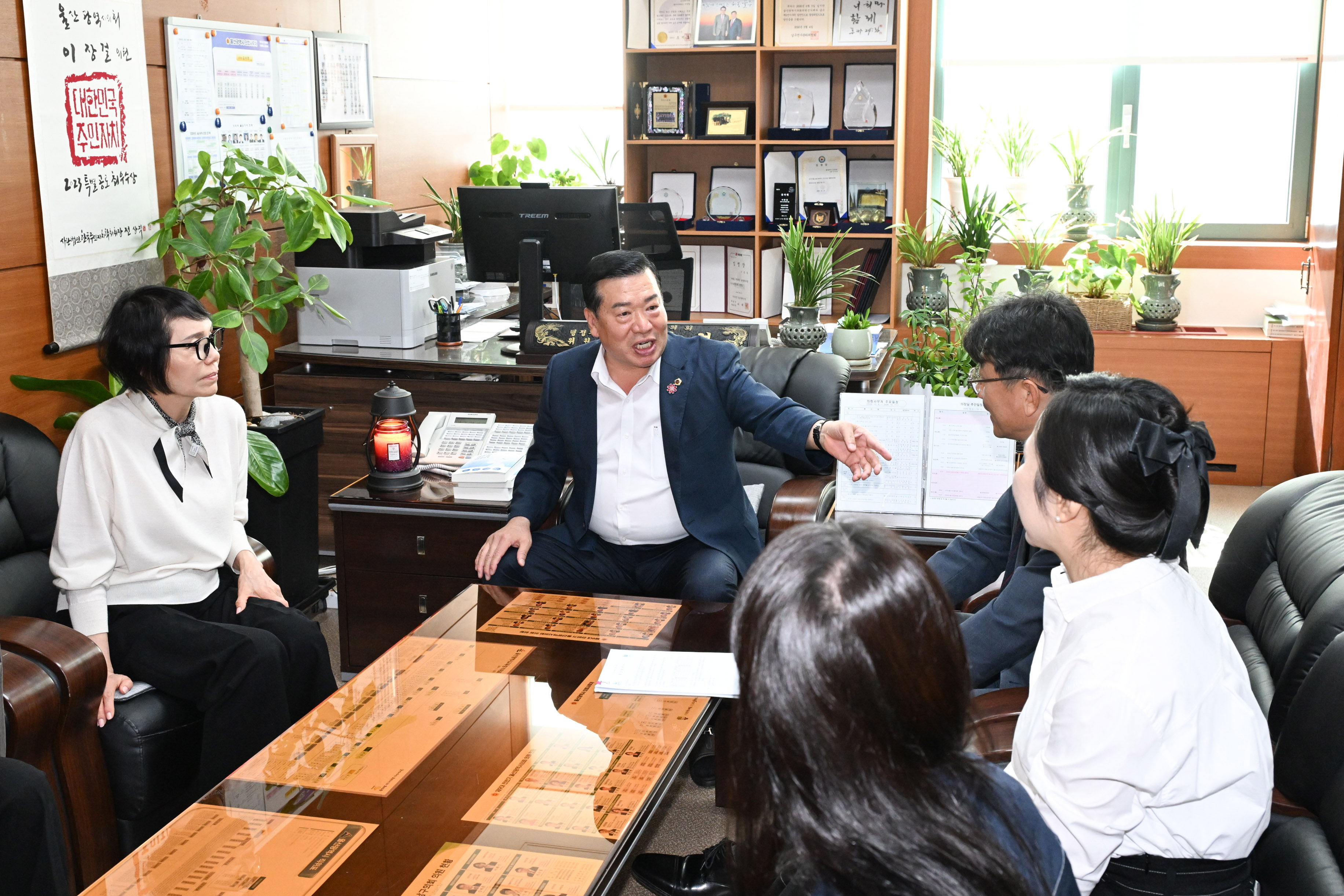 이장걸 행정자치위원장, 울산 청소년복지 시설 관계자 간담회2