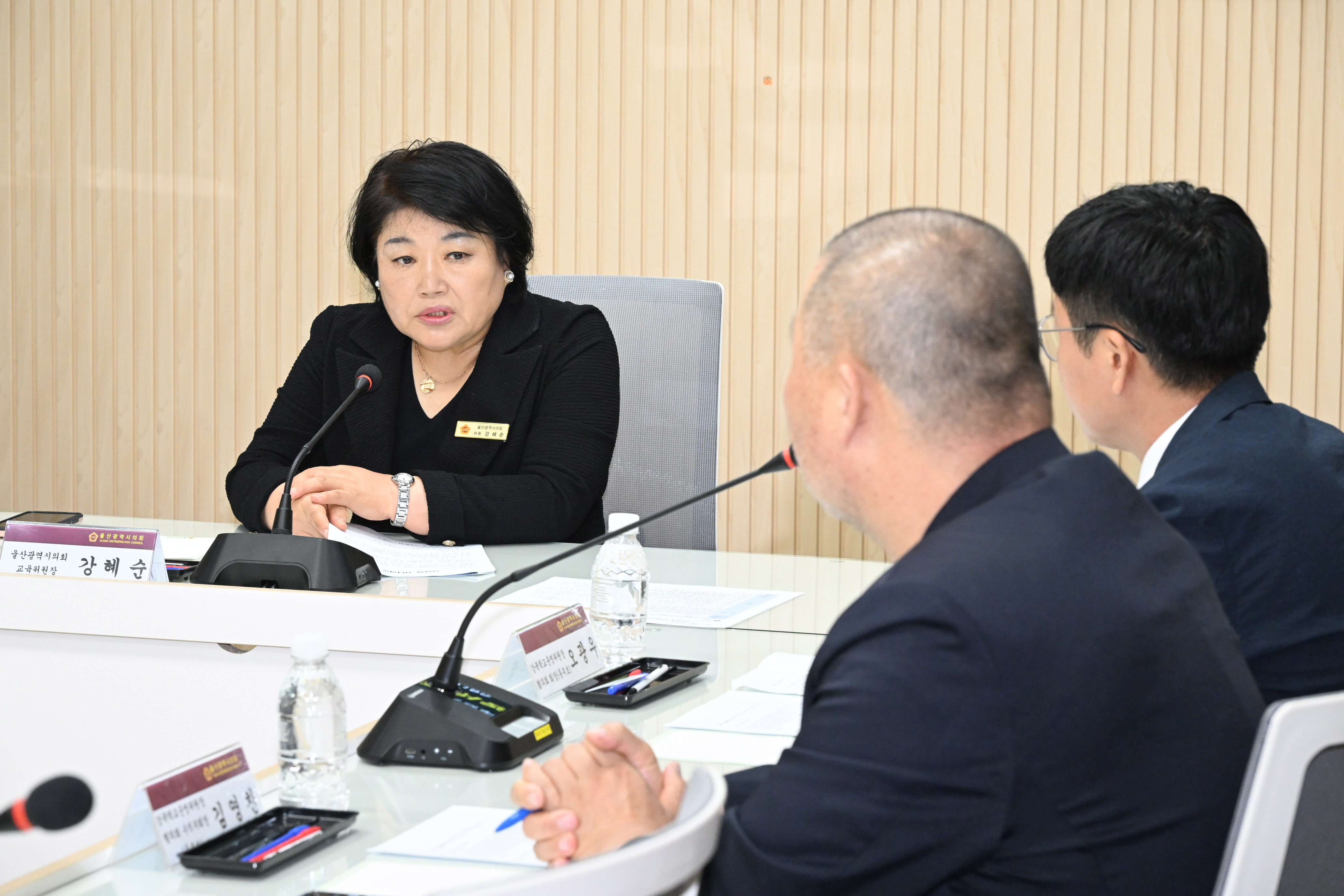 강혜순 교육위원장, 울산 강북 학교운영위원장 협의회 정책간담회7