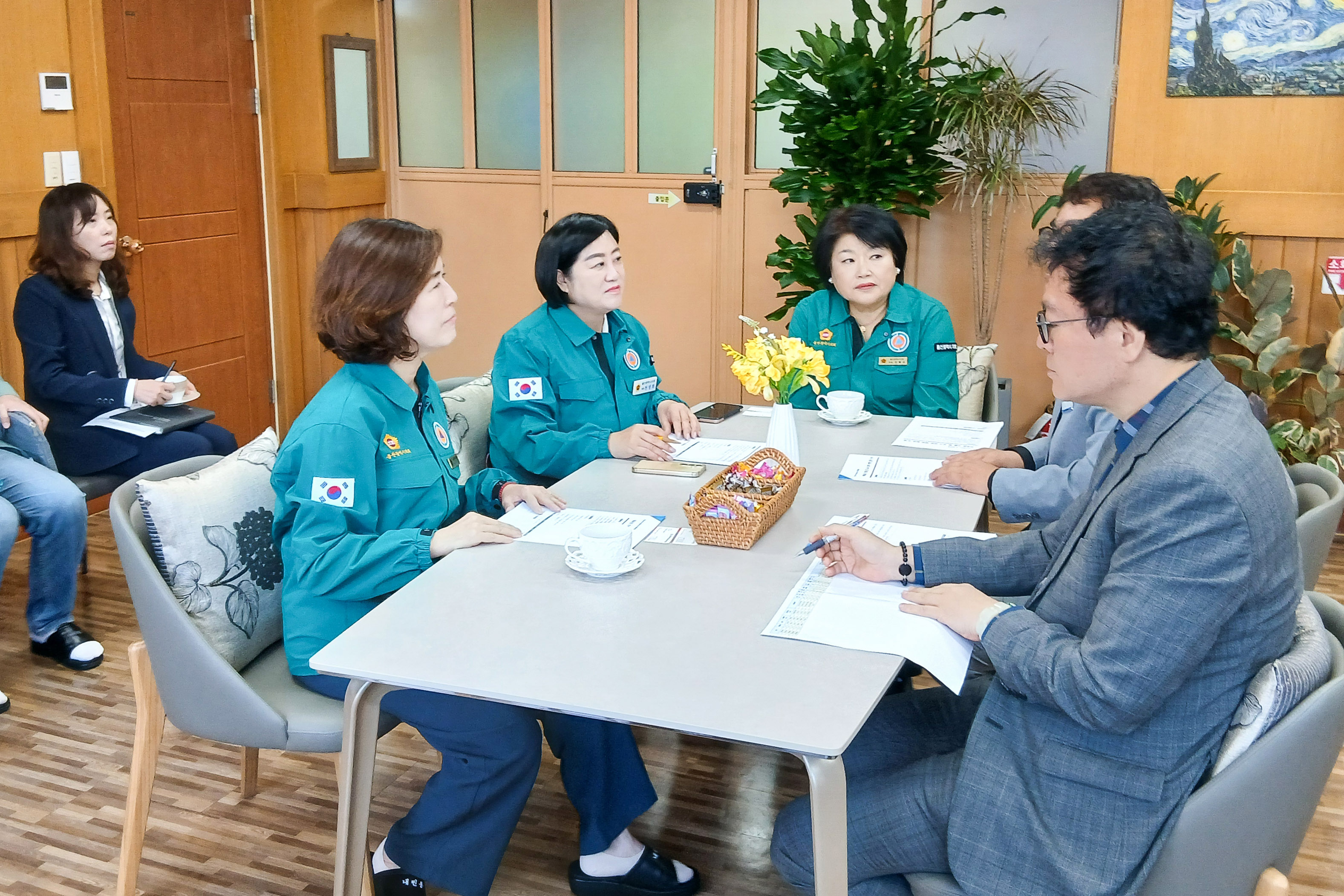 강혜순·허희정·전영희·이은주 의원, 동구 학교 3곳 현장점검4