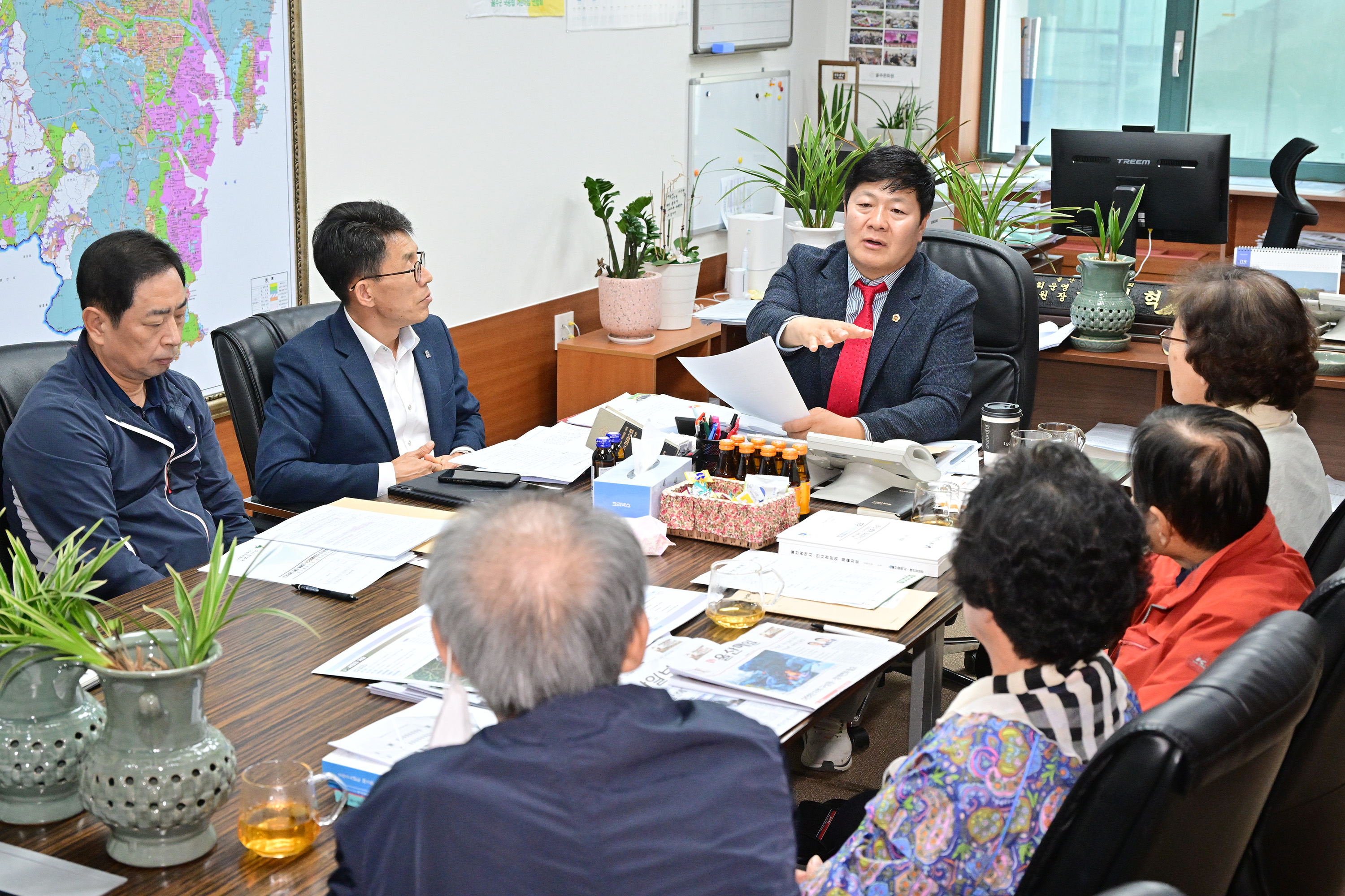 공진혁 운영위원장, 덕신동상지구 도시개발사업 관련 민원청취 1