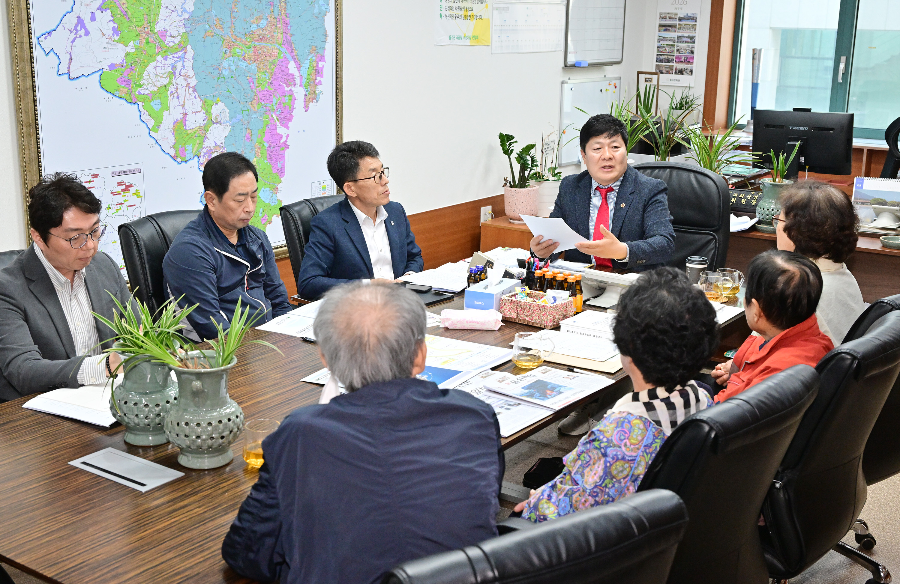공진혁 운영위원장, 덕신동상지구 도시개발사업 관련 민원청취 2