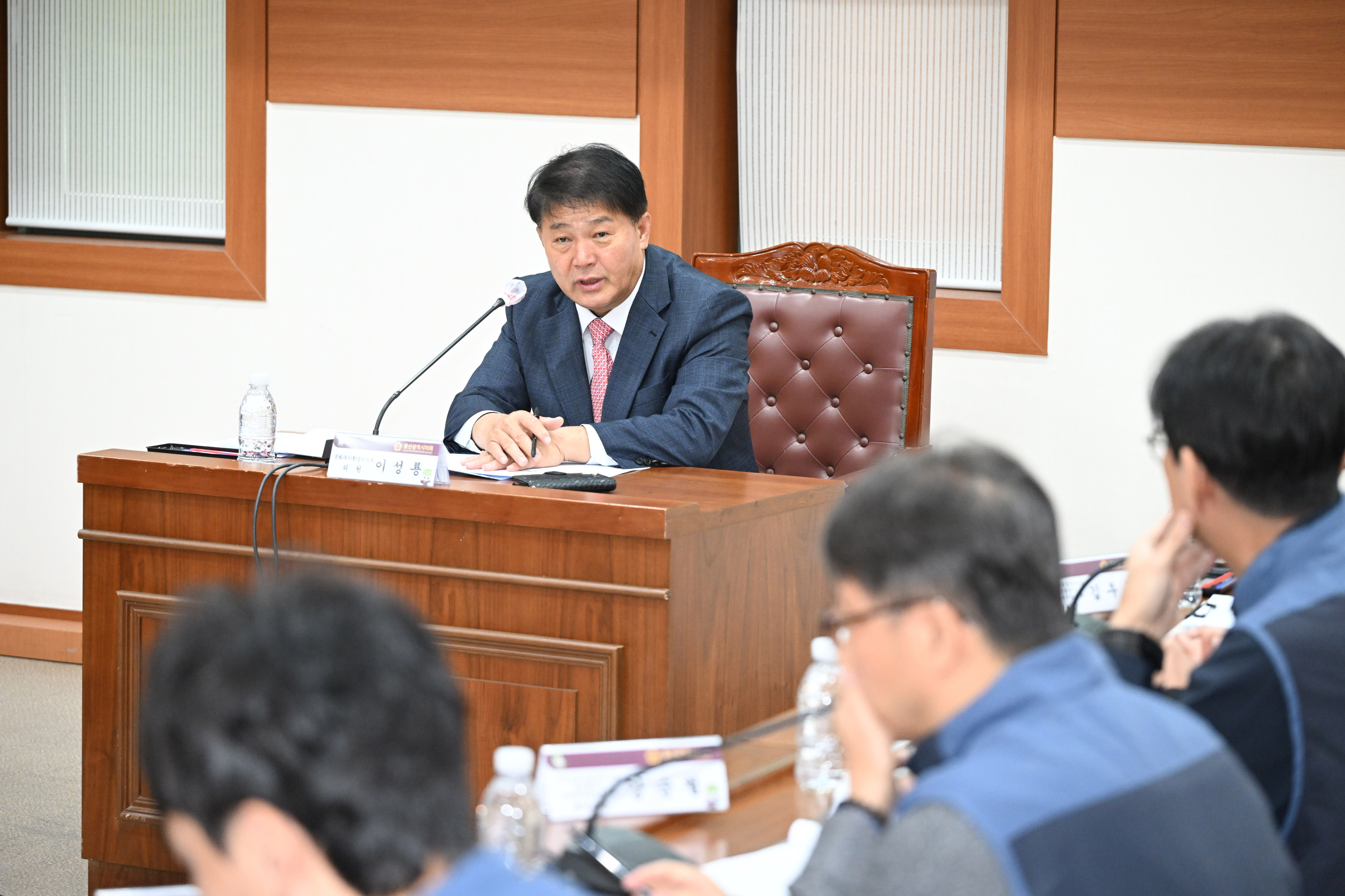 이성룡 의원, 울산지역 자원회수시설 종사자 처우개선 등 현안청취 간담회7